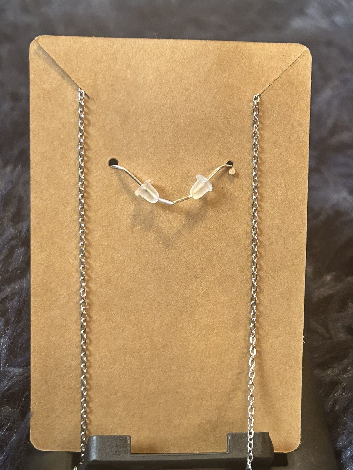 Handmade Handcrafted ombré crackle glass pearl crystal necklace set Size ONE SIZE - 3 Thumbnail