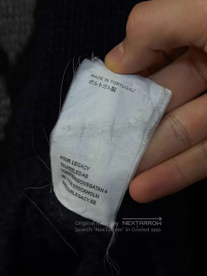 Our Legacy Our Legacy Four Leaf Clover Old Coarse Knit Sweater Size US M / EU 48-50 / 2 - 5 Thumbnail