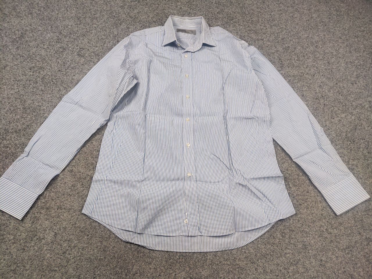 Etro Etro Italy Design long-sleeved shirt blue striped pattern Size US M / EU 48-50 / 2 - 3 Thumbnail