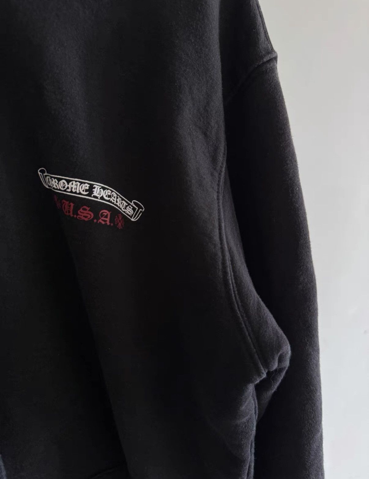 Chrome Hearts Chrome Hearts Flag Limited Edition Waffle Zip Hoodie Size US XXL / EU 58 / 5 - 4 Thumbnail
