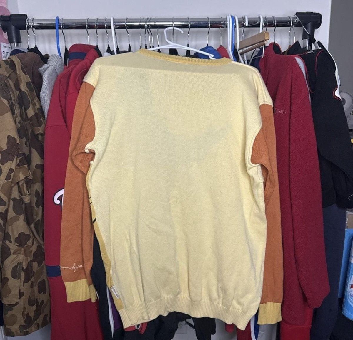 Fubu Vintage Platinum FUBU Fat Albert Knit Sweater Size wmns L Size US M / EU 48-50 / 2 - 8 Thumbnail