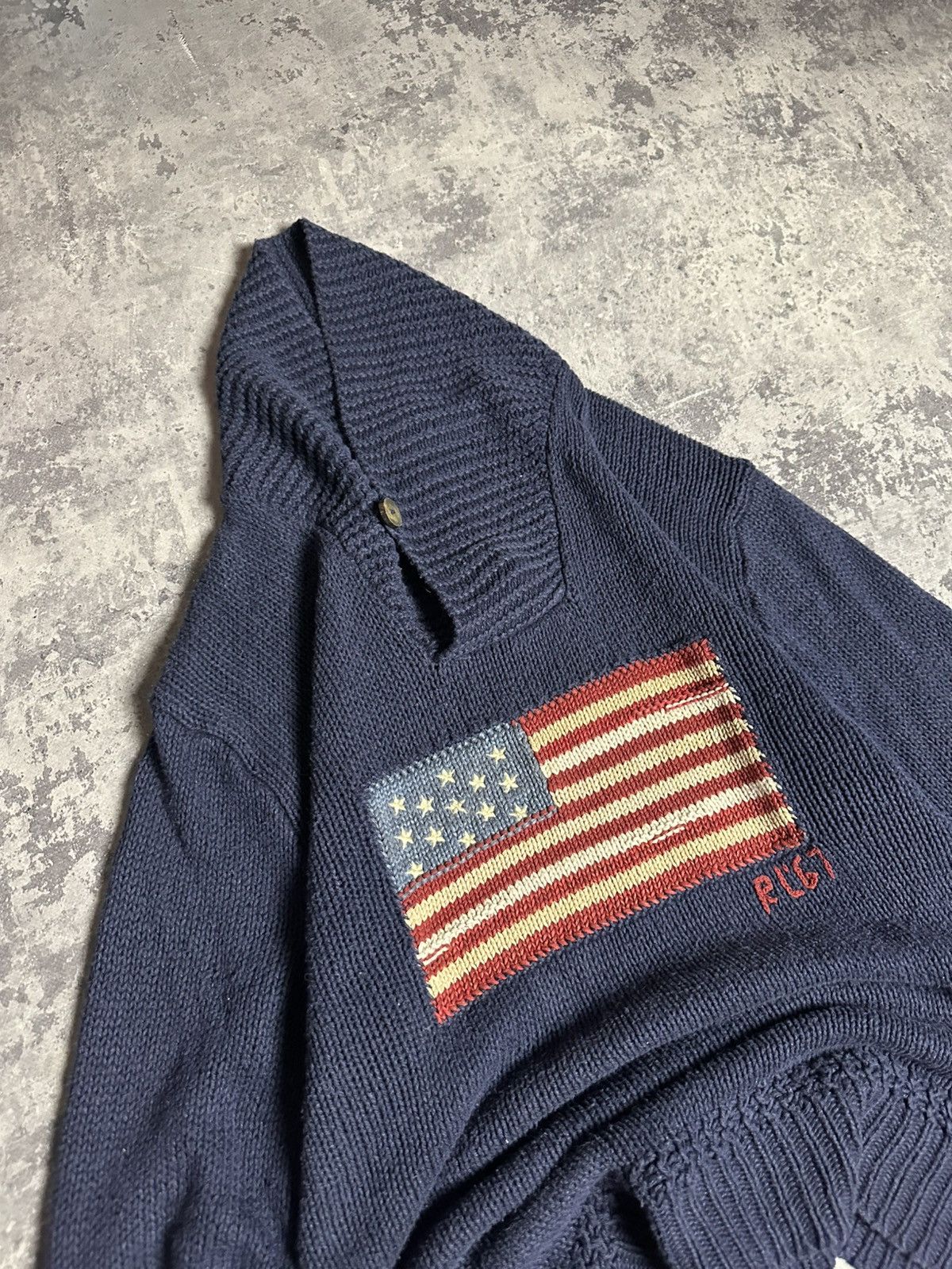 Polo Ralph Lauren Polo Ralph Lauren USA Flag Sweater Size US M / EU 48-50 / 2 - 5 Thumbnail