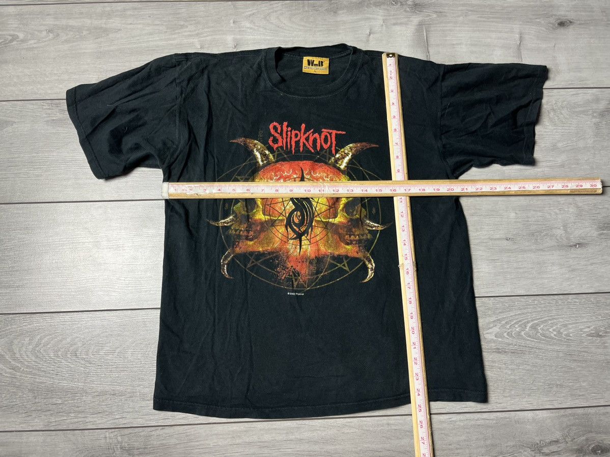 Band Tees Slipknot Tshirt rock band 2000s size Large Size US L / EU 52-54 / 3 - 6 Thumbnail