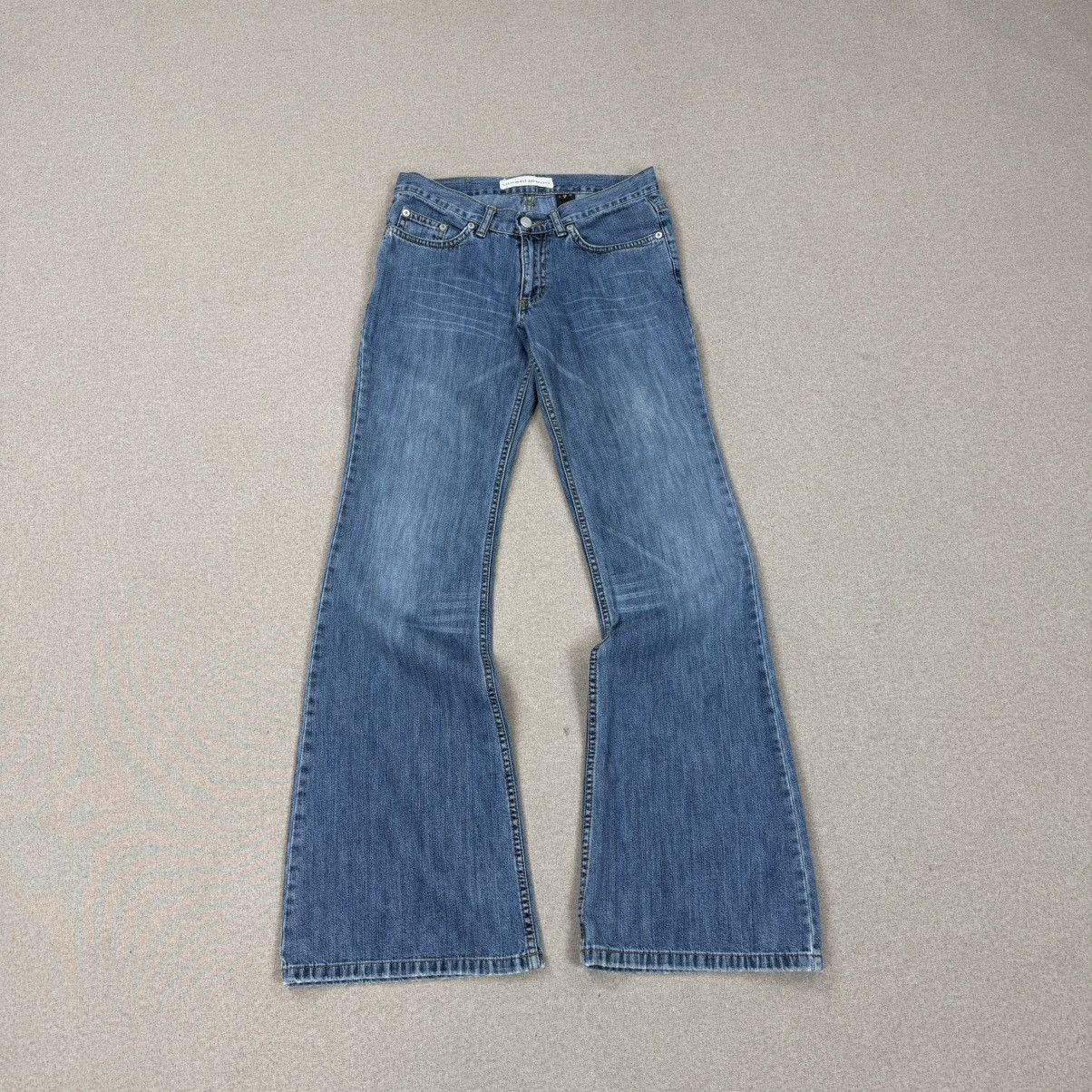 Diesel 00s DIESEL FLARED BOOTCUT DENIM JEANS Y2K Size 26" / US 2 / IT 38 - 3 Thumbnail