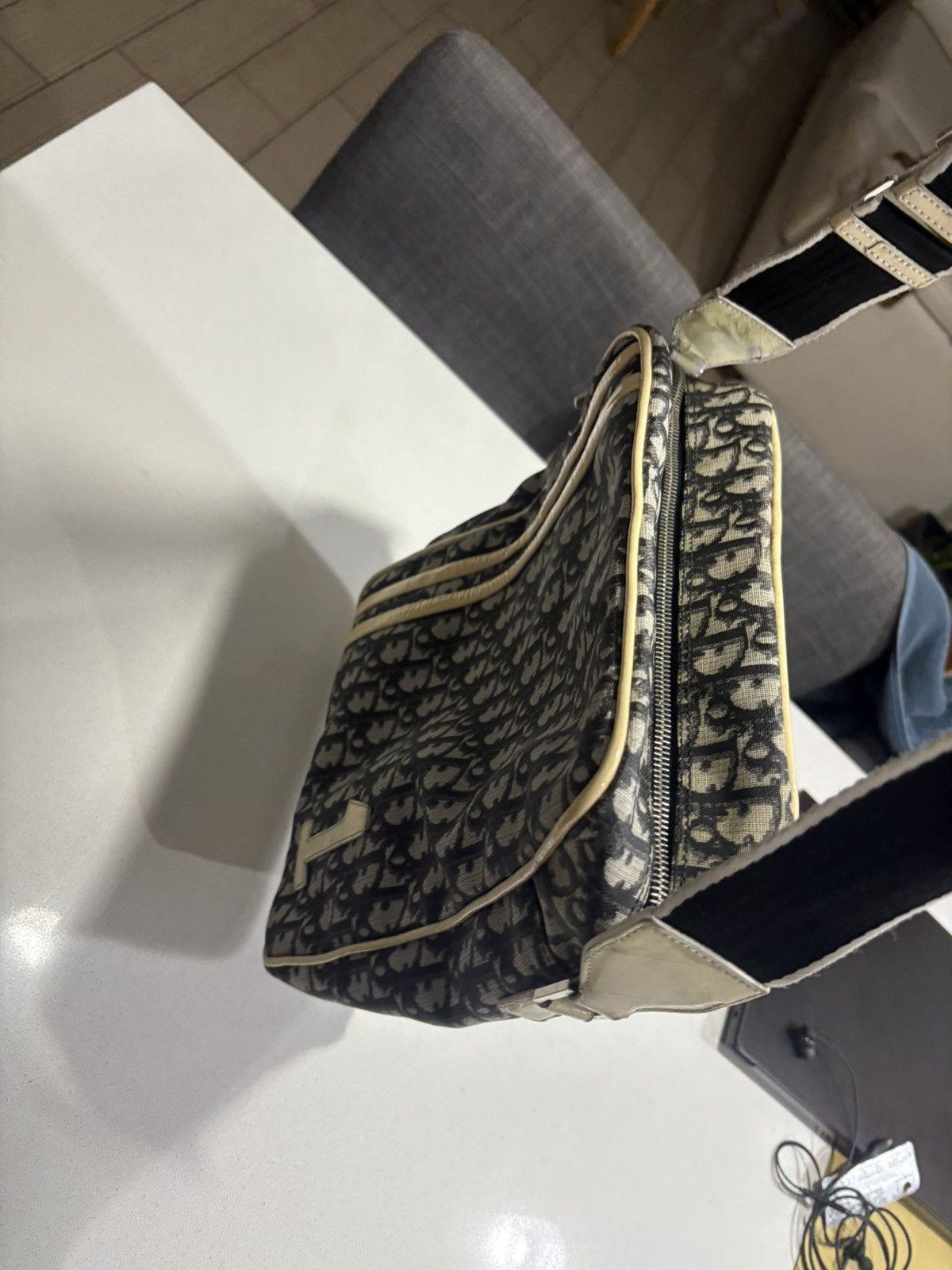 Dior Dior Vintage Dior Monogram Number Crossbody Bag Size ONE SIZE - 3 Thumbnail