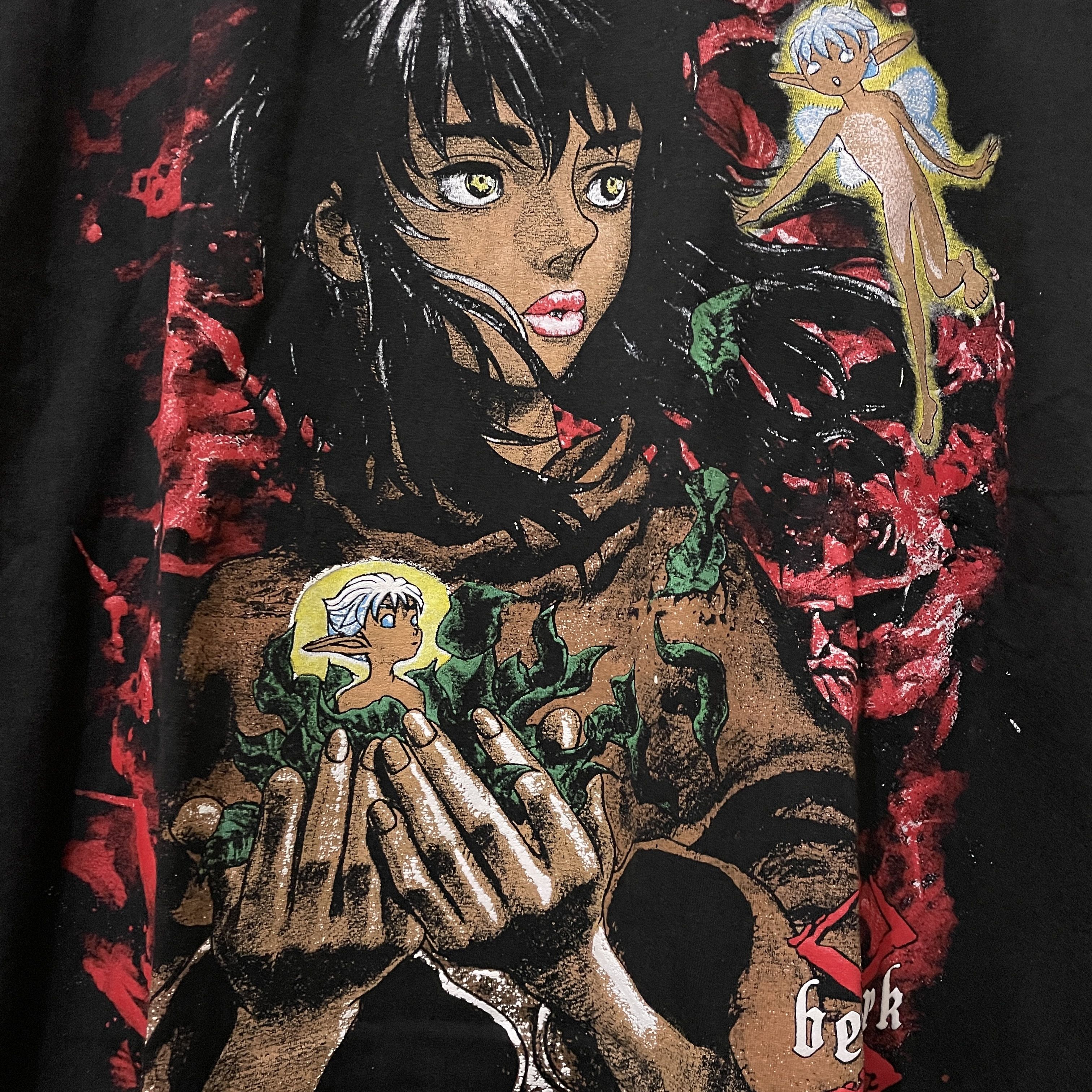 Vintage RARE ⚠️ GUTS CASCA BERSERK FEMTO JAPAN MANGA T SHIRT XL | Grailed