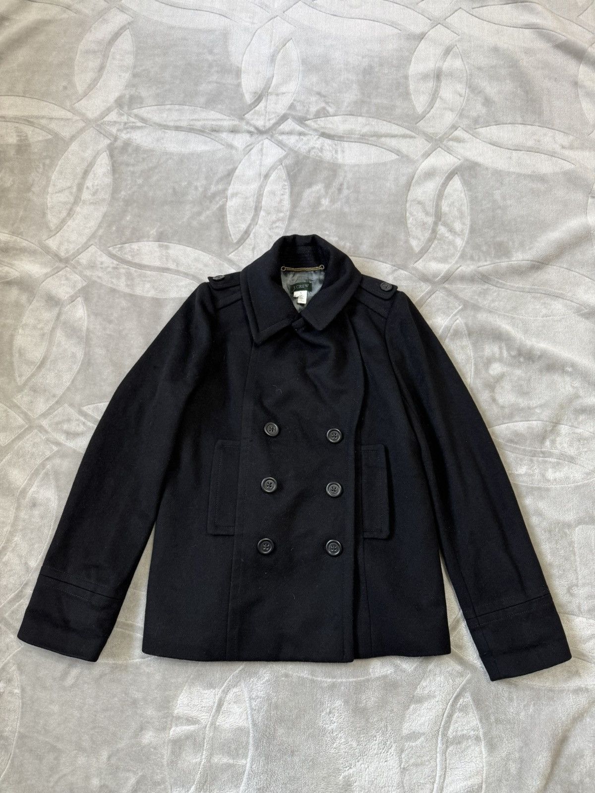 J.Crew J.Crew Thinsulate Inaulation Wool Pea Coat double breasted M Size M / US 6-8 / IT 42-44 - 2 Thumbnail