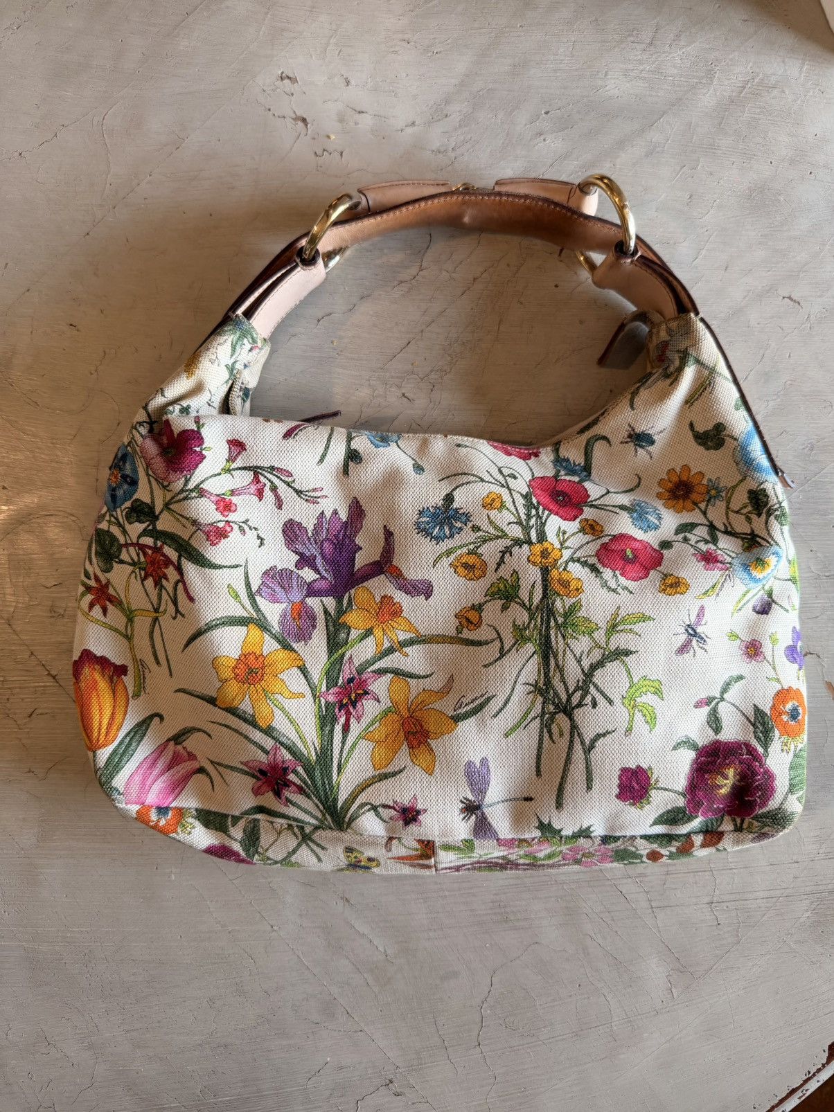 Gucci Authentic Gucci Flora Pelham Hobo Bag Size ONE SIZE - 1 Thumbnail
