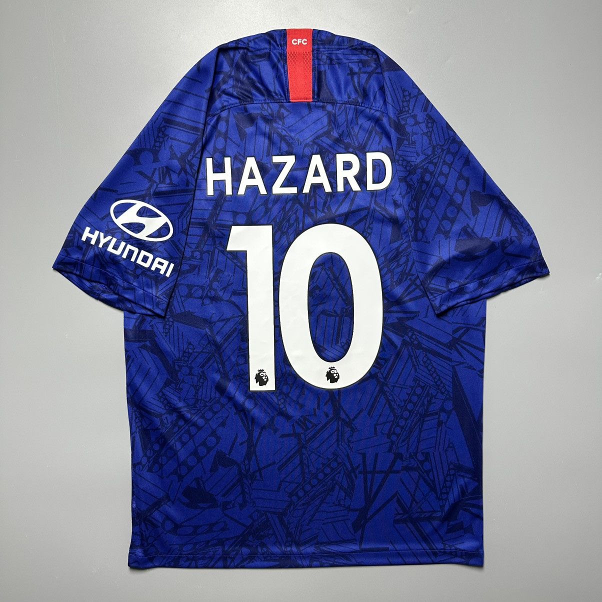 Nike CHELSEA NIKE 2019/2020 FOOTBALL HOME JERSEY #10 HAZARD Size US M / EU 48-50 / 2 - 1 Thumbnail