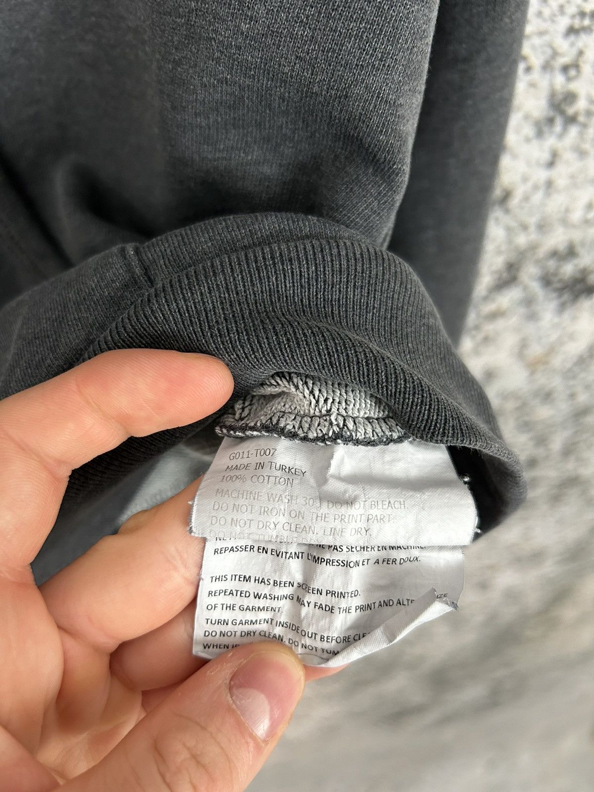 Gosha Rubchinskiy Gosha Rubchinskiy Spellout Glow in The Dark Hoodie Rare Hype Size US S / EU 44-46 / 1 - 6 Thumbnail