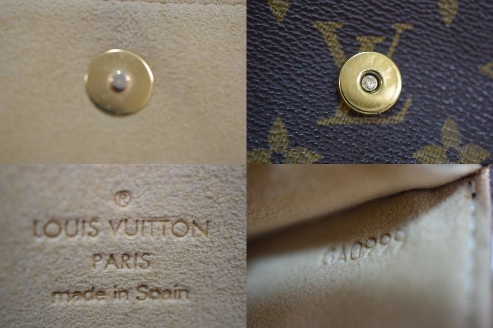 Louis Vuitton LV Pochette Twin GM Crossbody Bag Monogram M51852 Size ONE SIZE - 11 Thumbnail
