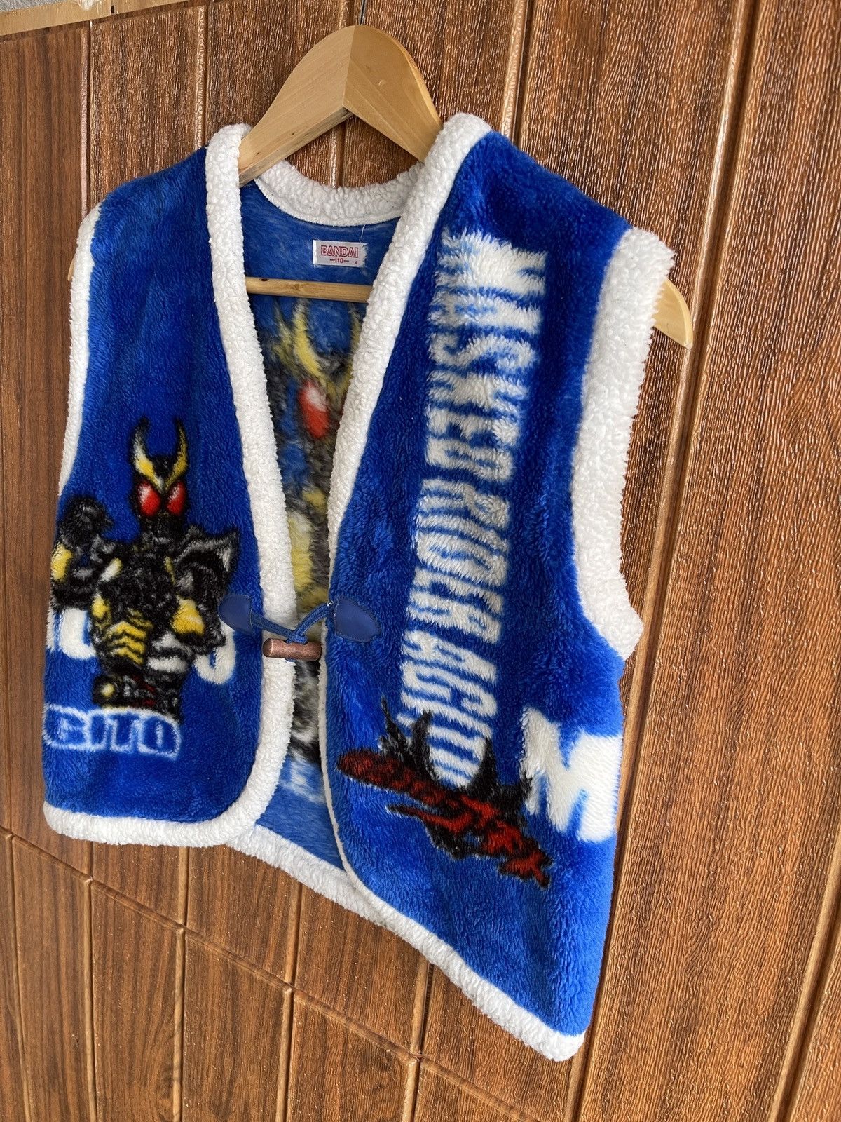Anime Rare🔥Masked Rider Tank Top Sleeve Less Fleece Size US S / EU 44-46 / 1 - 3 Thumbnail