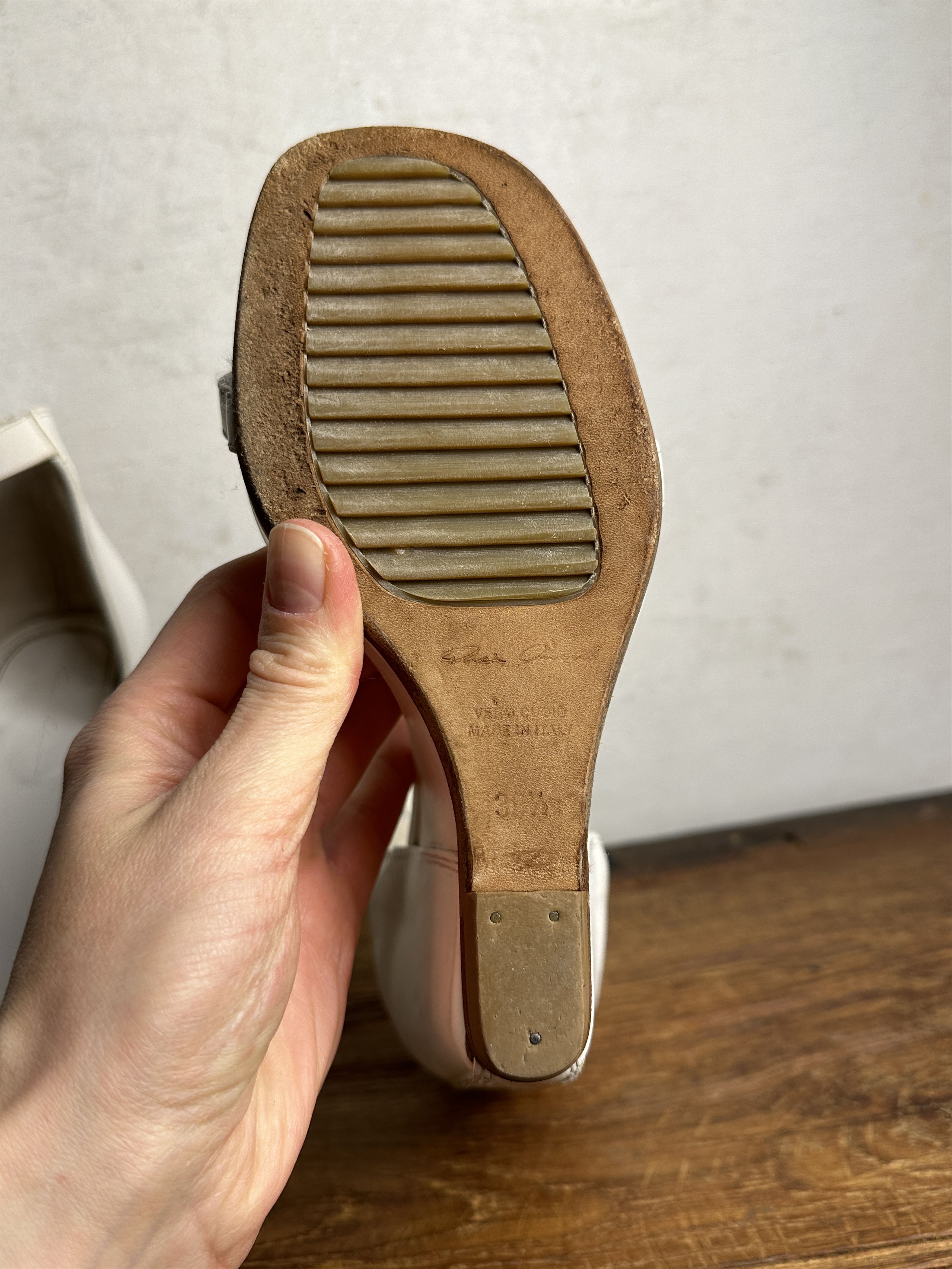 Rick Owens Rick Owens White Wedge Sandals Size US 9.5 / IT 39.5 - 11 Thumbnail