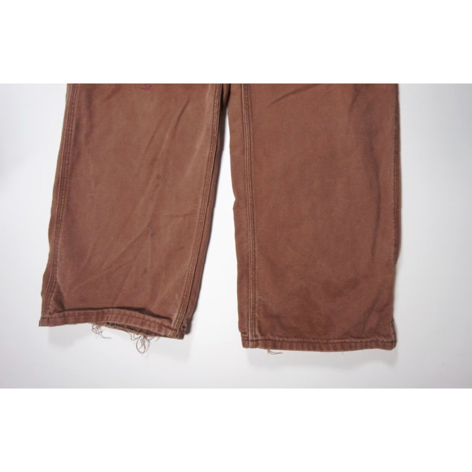 Carhartt Carhartt Brown Canvas Carpenter Pants Mens 40x29 Utility Straight Leg Workwear Size US 40 / EU 56 - 3 Thumbnail