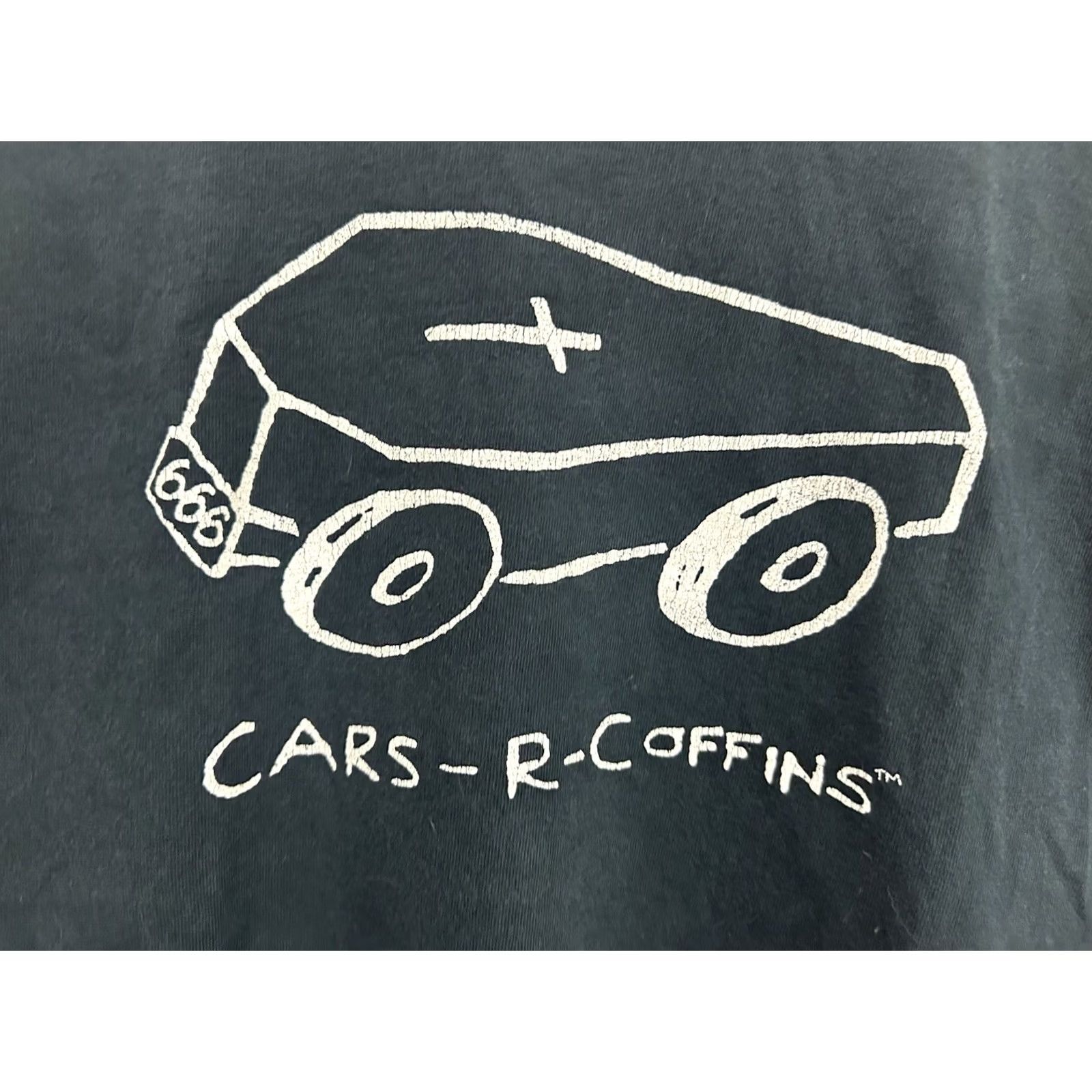Gildan VTG Cars R Coffins 666 Punk Rock Bicycle Cycling Revolution T-Shirt M Men Black Gildan"} Size US M / EU 48-50 / 2 - 4 Thumbnail