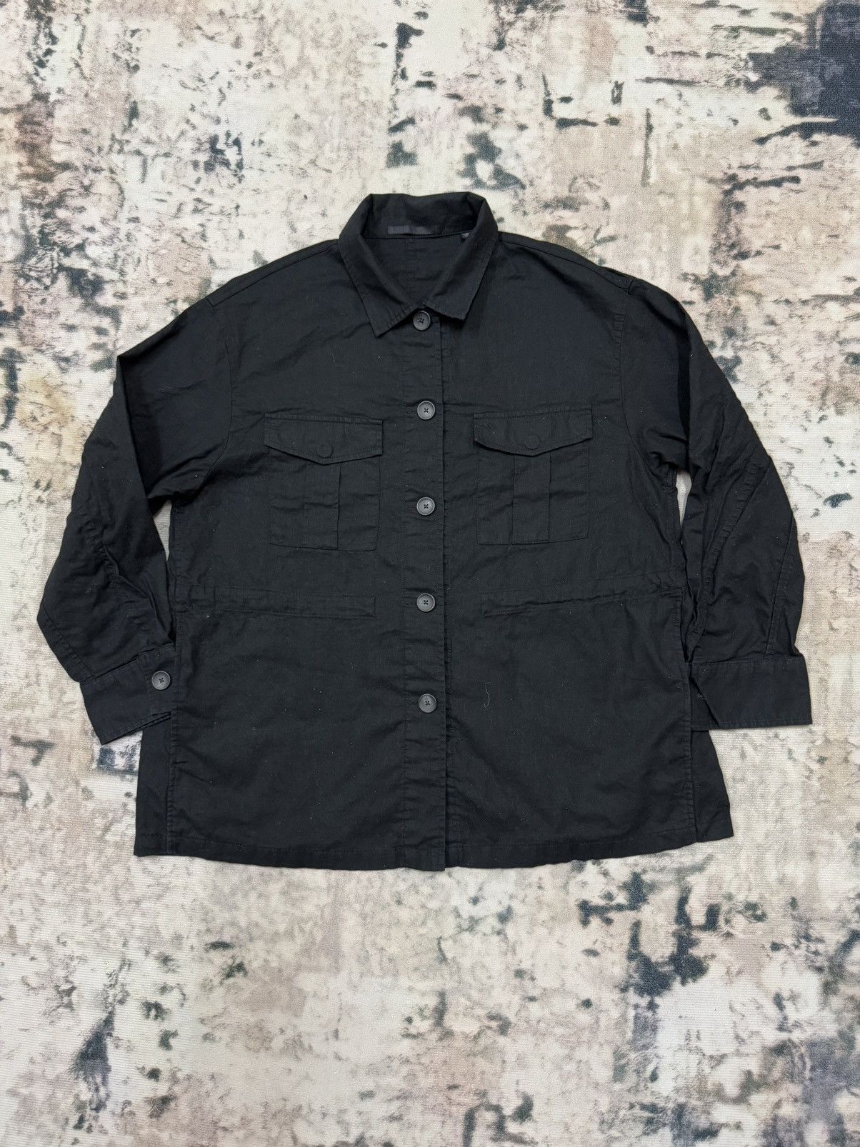 Japanese Brand × Uniqlo Uniqlo Button Up Overshirt Size M / US 6-8 / IT 42-44 - 3 Thumbnail