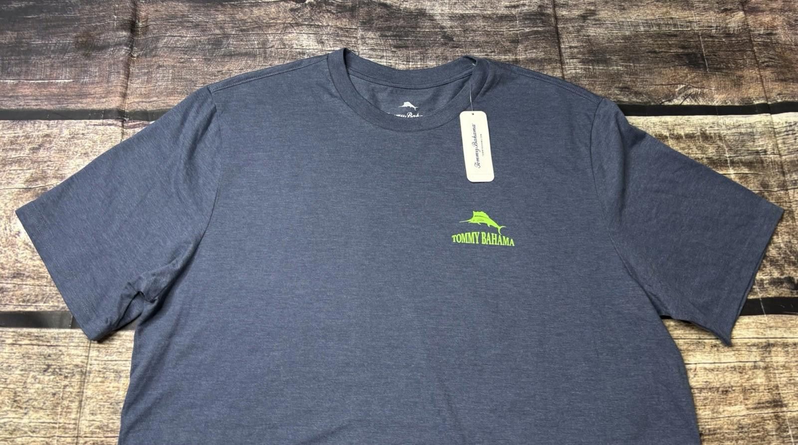 Tommy Bahama Tommy Bahama T-Shirt Mens Large Char For The Course $60 Size US S / EU 44-46 / 1 - 4 Thumbnail