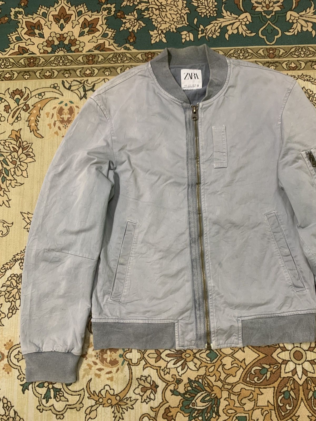 Zara ZARA BOMBER JACKET Size US M / EU 48-50 / 2 - 3 Thumbnail