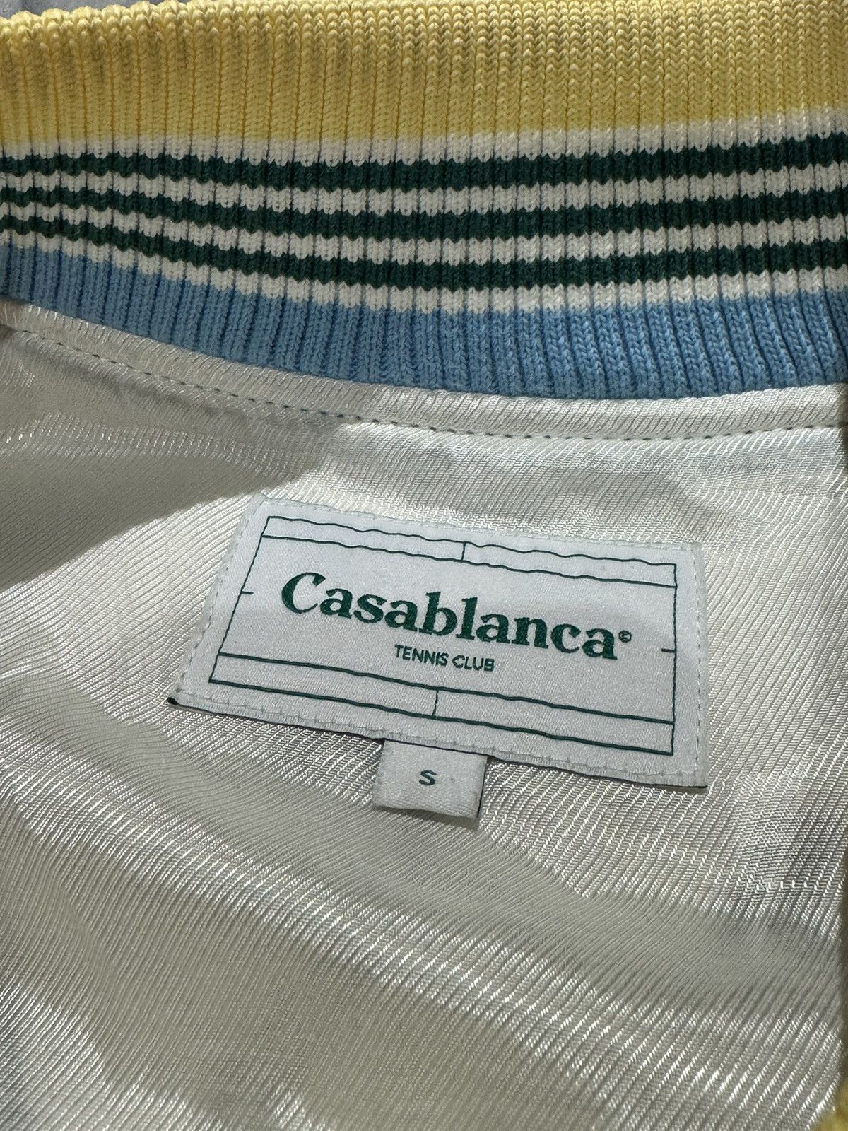 Casablanca CASABLANCA - Casa Way Viscose Blend Bomber Jacket Size US S / EU 44-46 / 1 - 6 Thumbnail