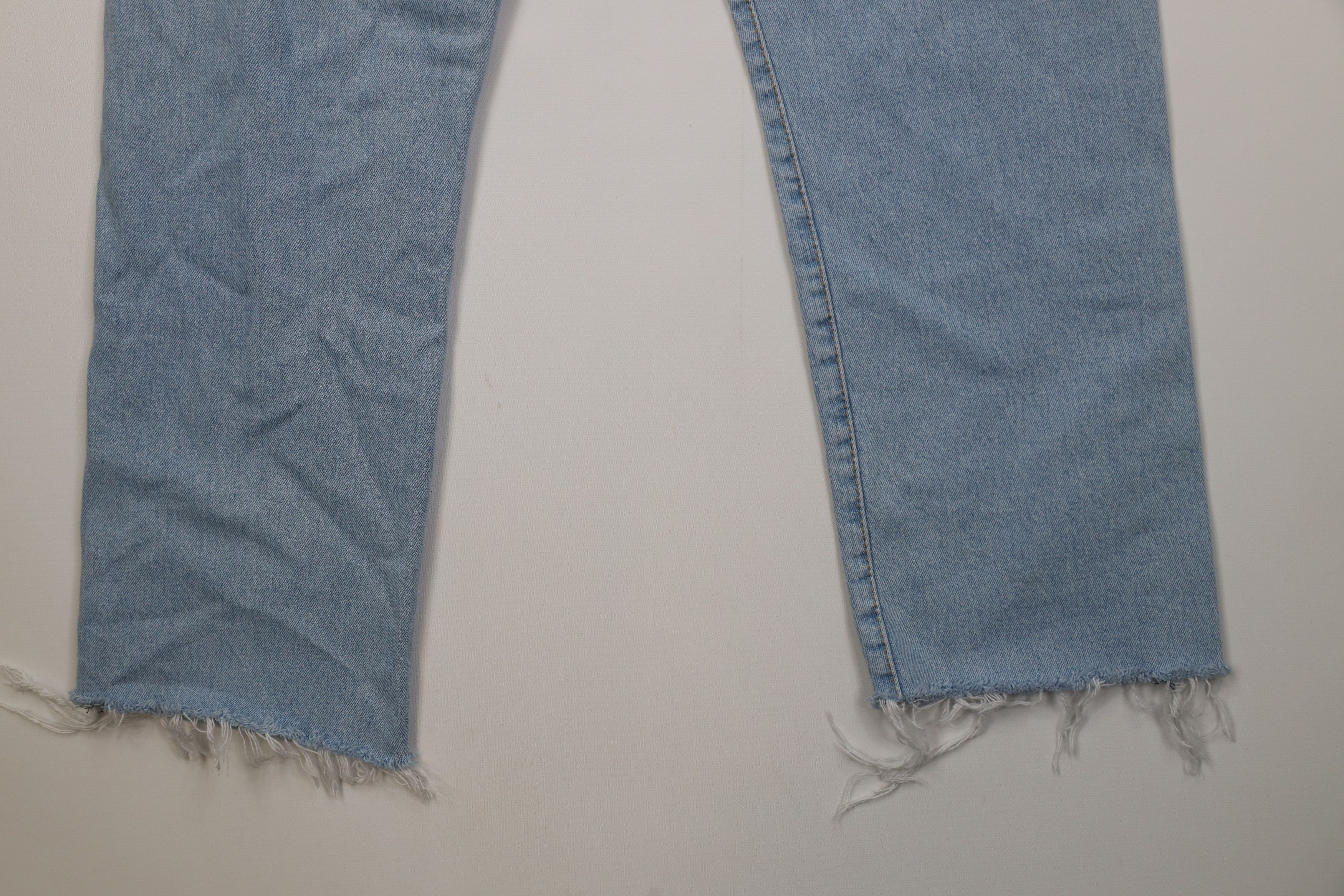 Levi's Vintage Y2K Levis 501xx Custom Cut Off Original Fit Jeans Size US 32 / EU 48 - 13 Thumbnail