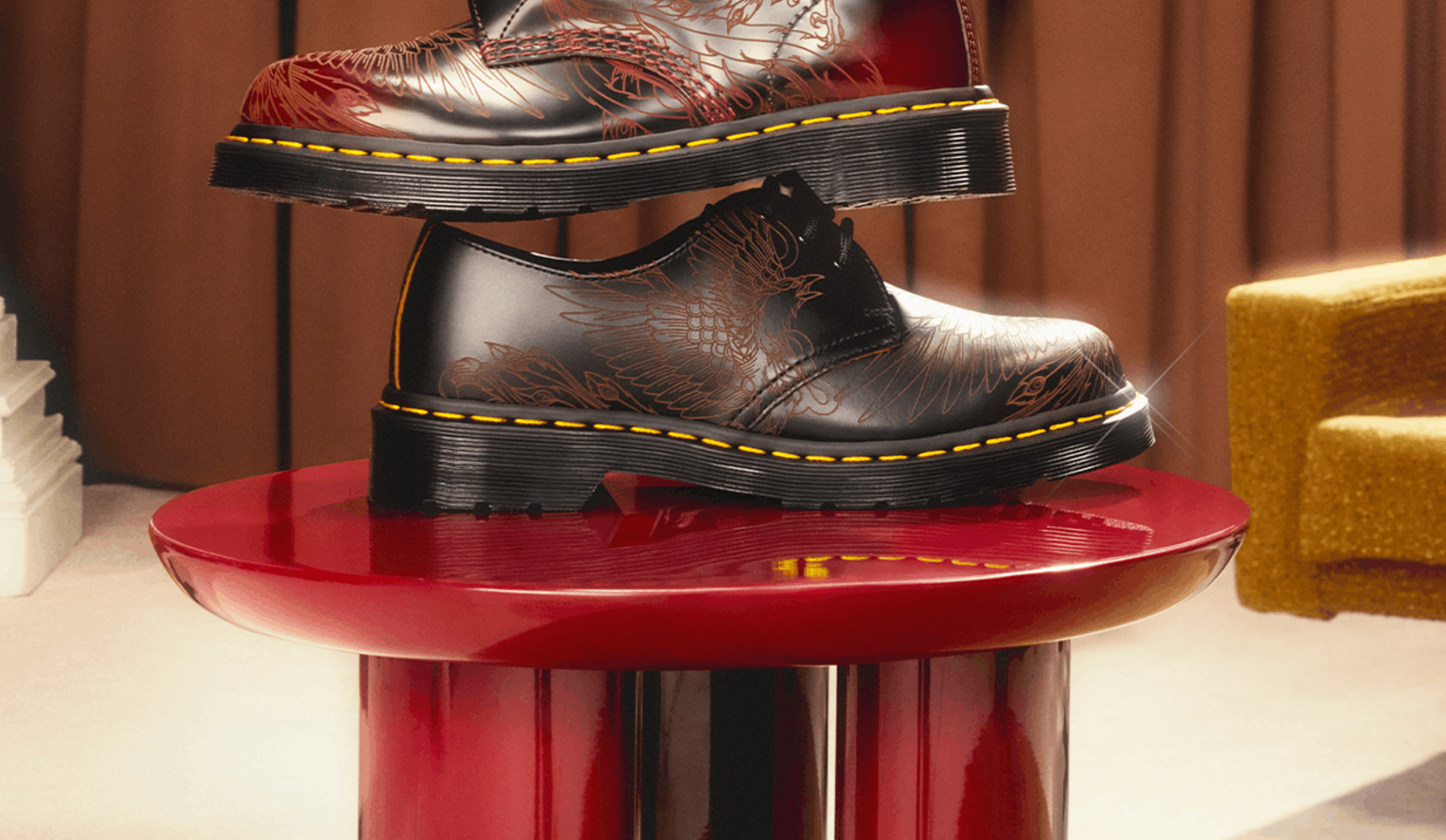 Dr. Martens US M 8 ~ Dr. Martens 1461 PHOENIX Smooth Leather shoes Size US 8 / EU 41 - 1 Thumbnail