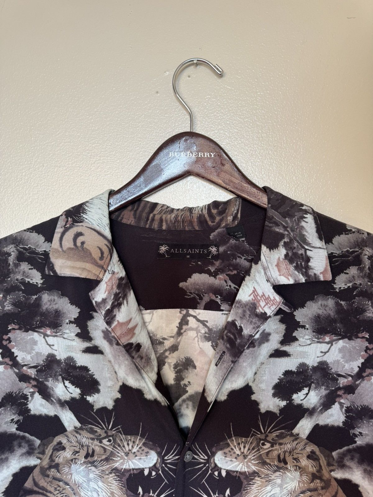 Allsaints Allsaints tiger shirt Size US M / EU 48-50 / 2 - 2 Thumbnail
