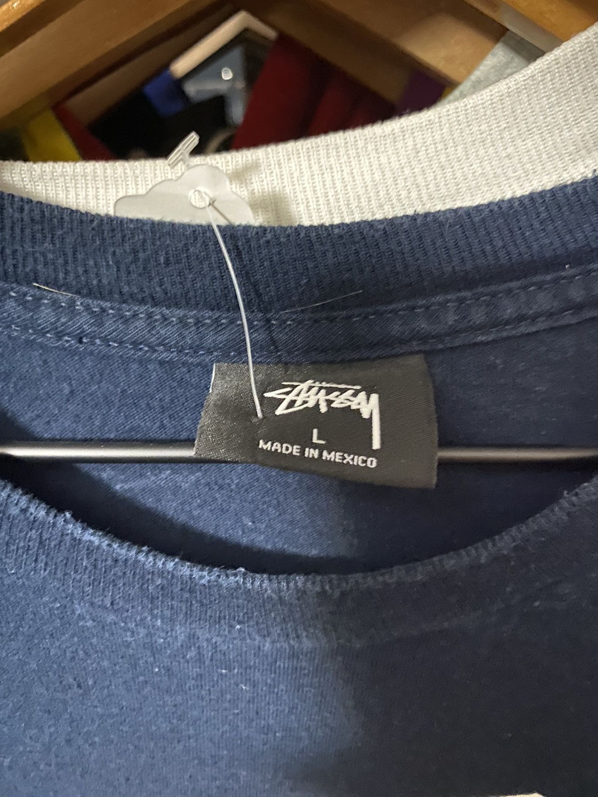 Stussy Stussy S Tee Blue Size US L / EU 52-54 / 3 - 3 Thumbnail