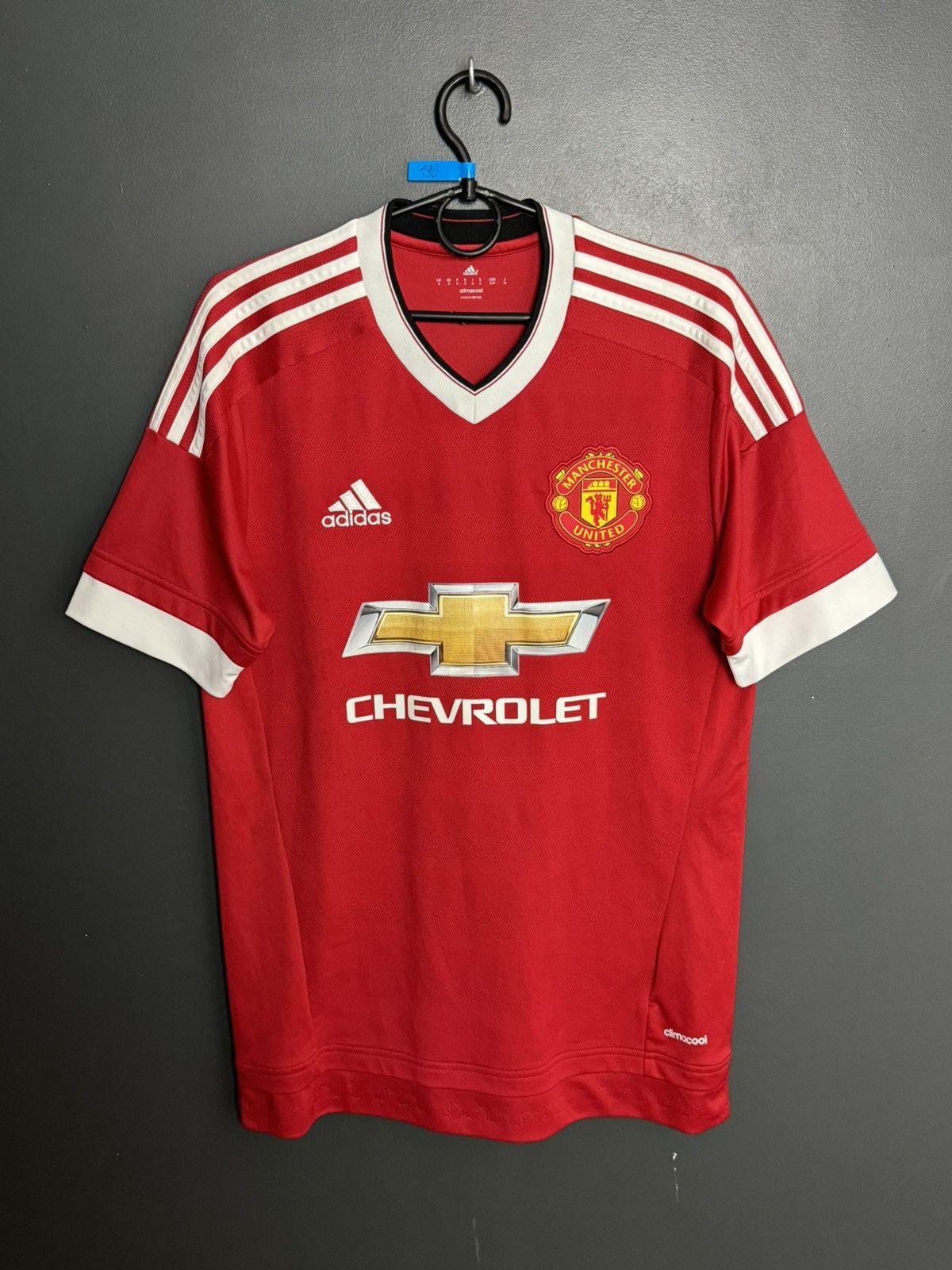 Adidas Manchester United 15/16 Home Football Jersey T-Shirt Size US S / EU 44-46 / 1 - 1 Thumbnail