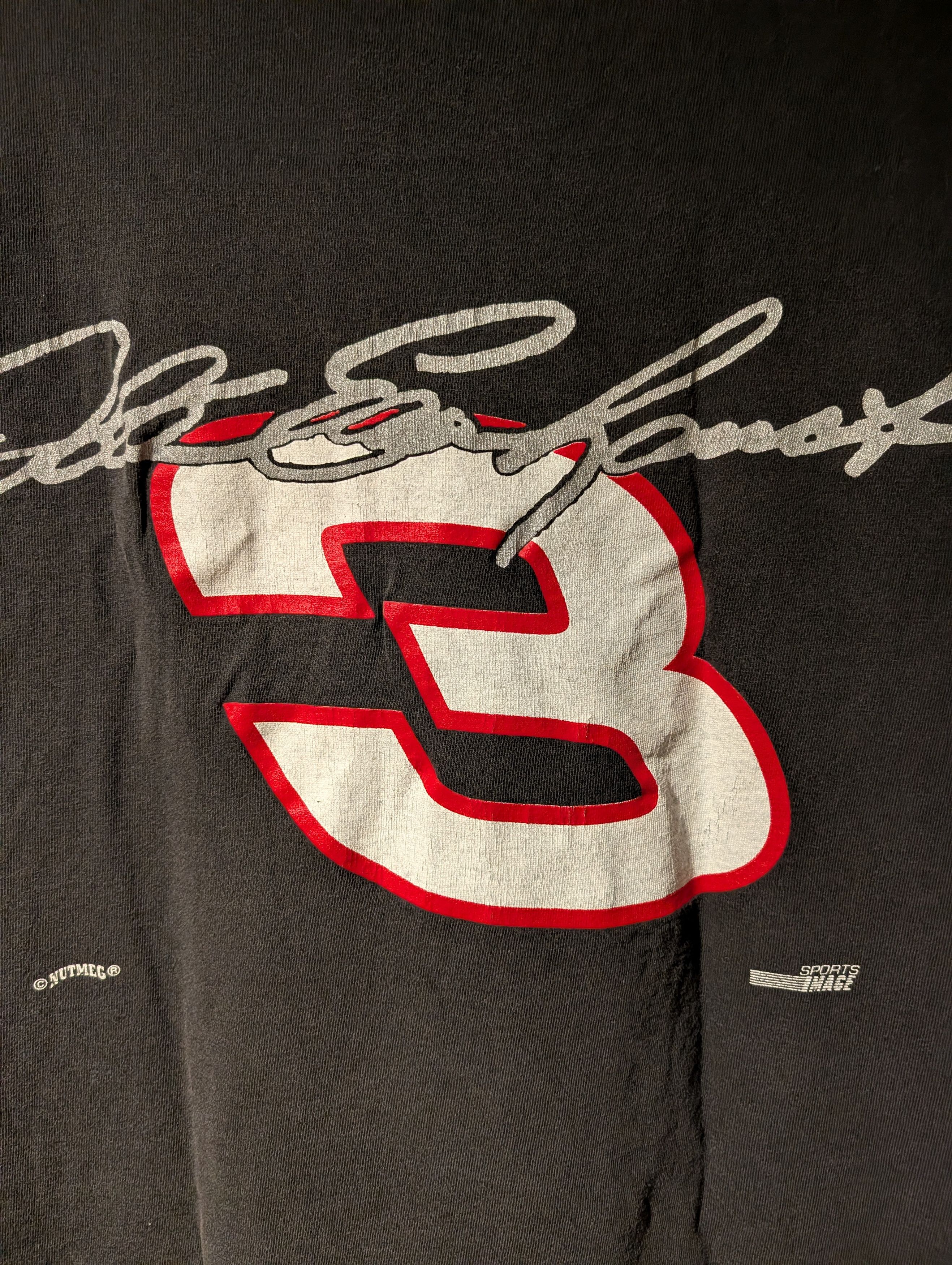 NASCAR Vintage Dale Earnhardt Intimidator NASCAR T-Shirt Chase Size US L / EU 52-54 / 3 - 10 Thumbnail