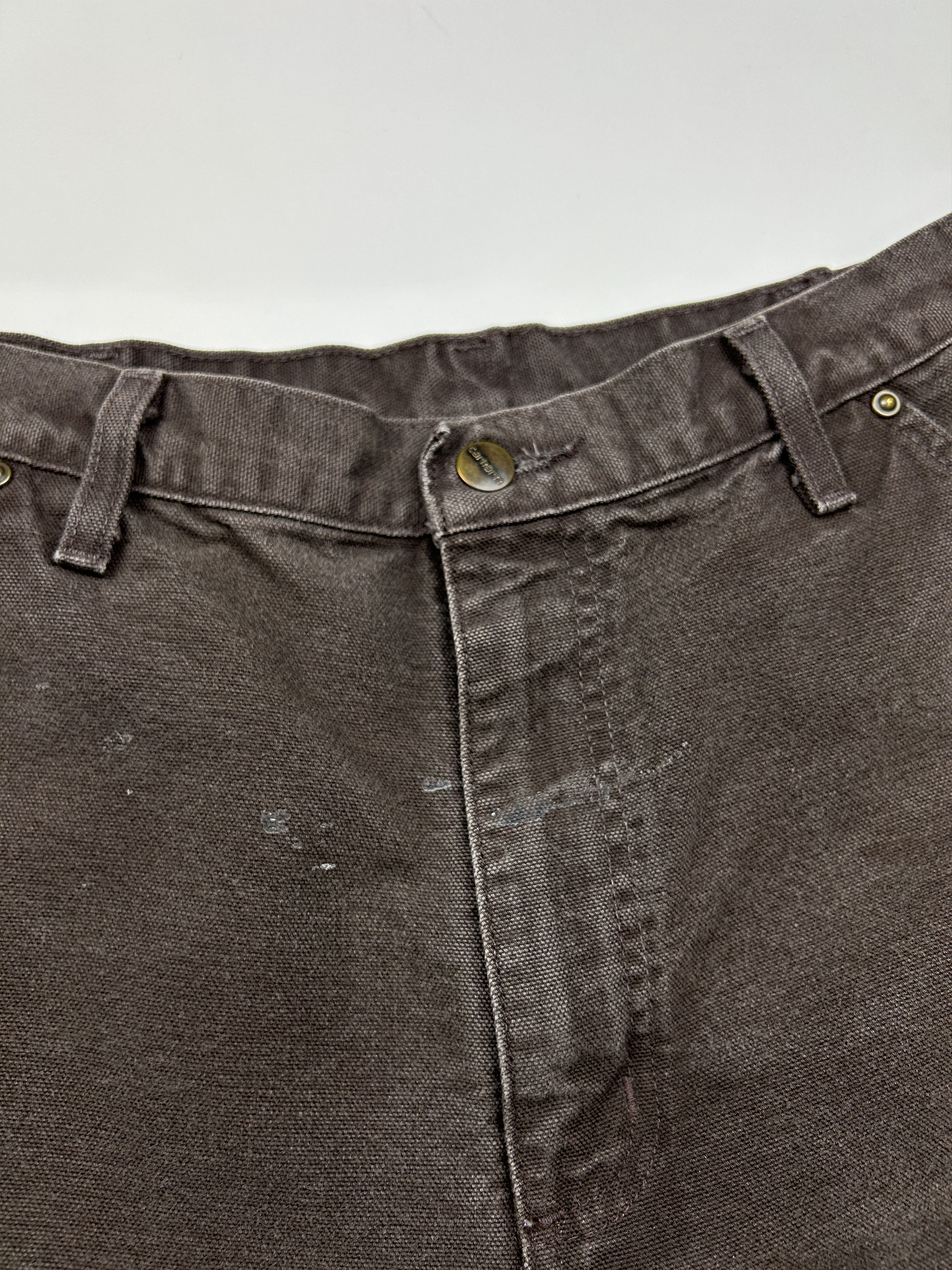 Carhartt Carhartt Canvas WorkWear Double Knee Fit Size 32W B136 Brown Size US 32 / EU 48 - 4 Thumbnail