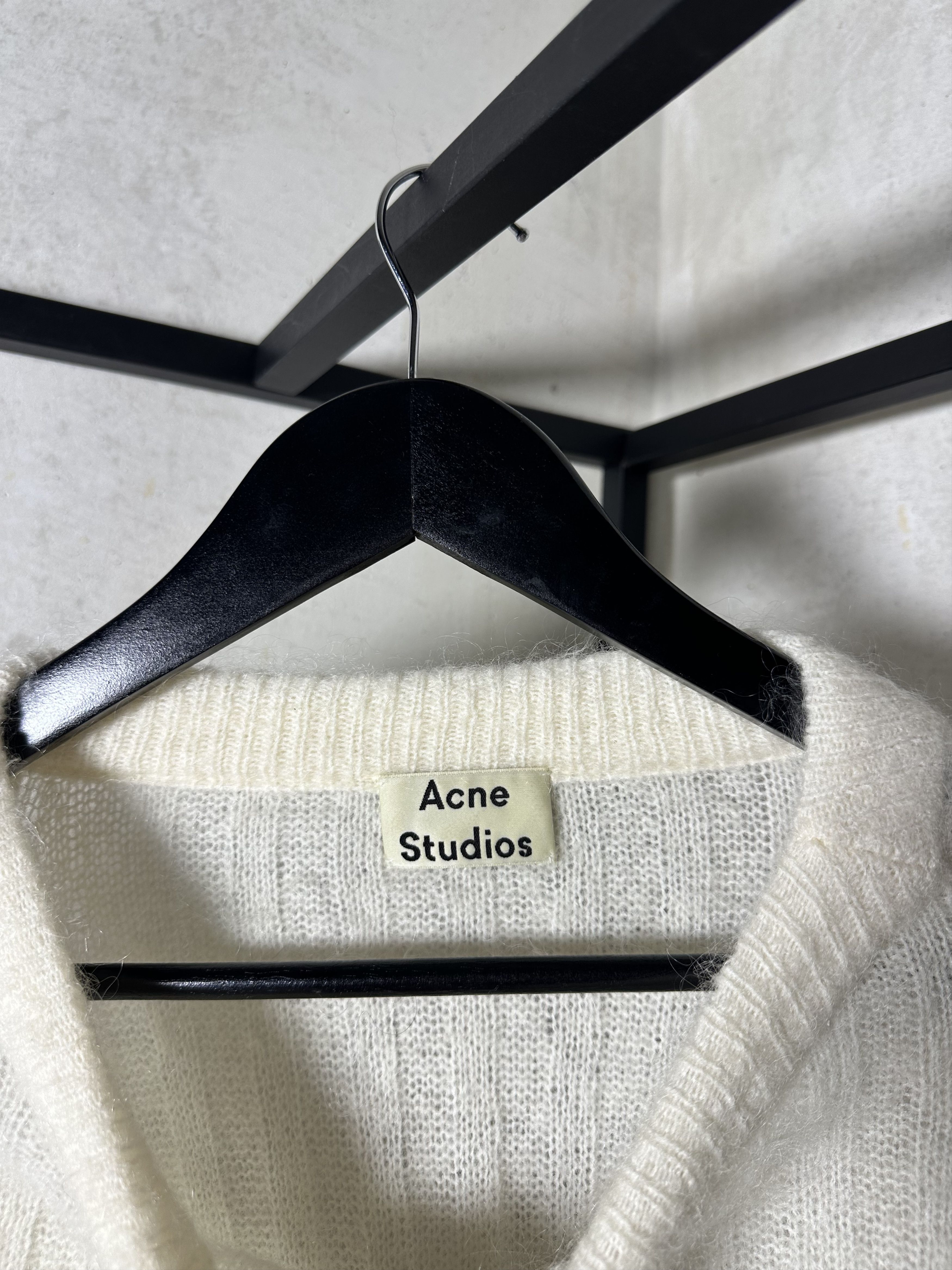 Acne Studios Acne Studios Dramatic Moh Ribbed Knitted Sweater Size M / US 6-8 / IT 42-44 - 2 Thumbnail