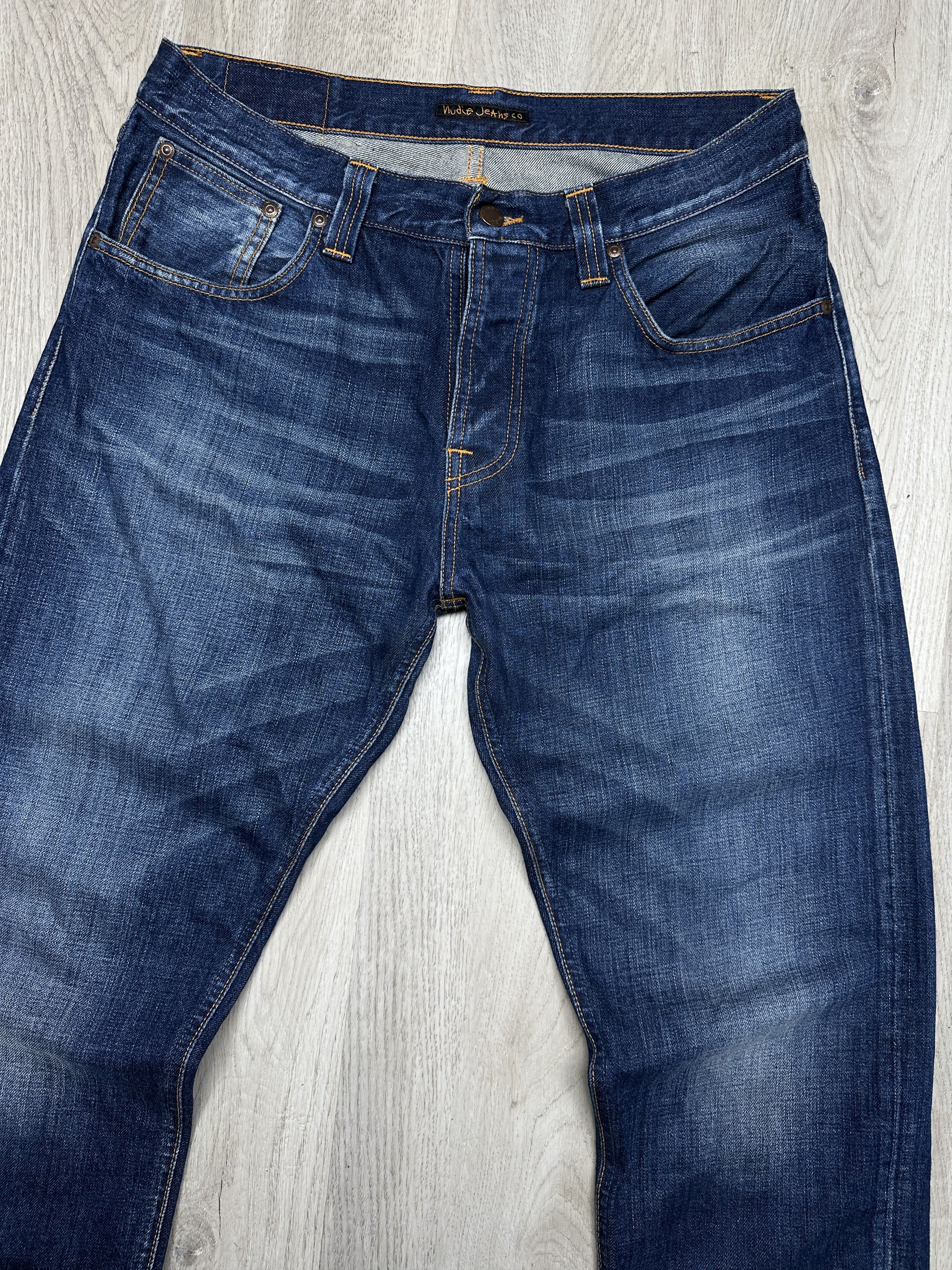 Nudie Jeans Nudie Jeans Steady Eddie Vintage Mens Denim Pants Size US 34 / EU 50 - 5 Thumbnail