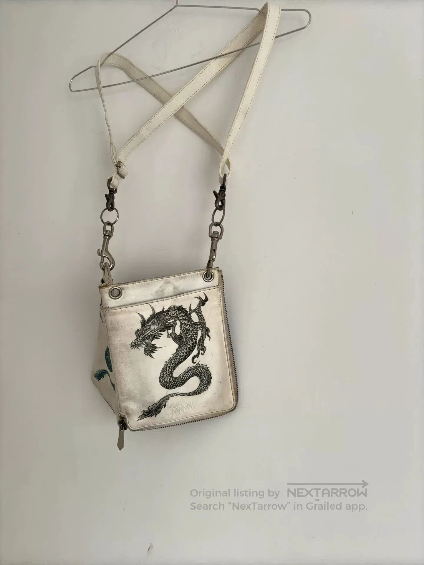 Jean Paul Gaultier 1980s Jean Paul Gaultier Dragon Print Reversible Bag. Size ONE SIZE - 1 Thumbnail