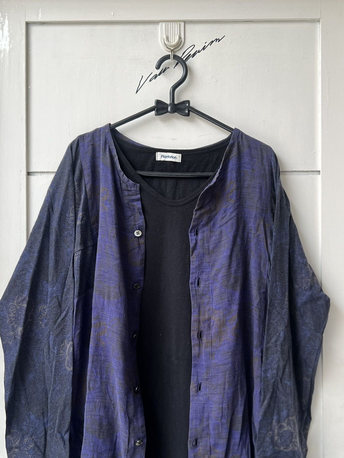 Issey Miyake PLANTATION Issey Miyake T-shirt Cardigan Size US M / EU 48-50 / 2 - 11 Thumbnail