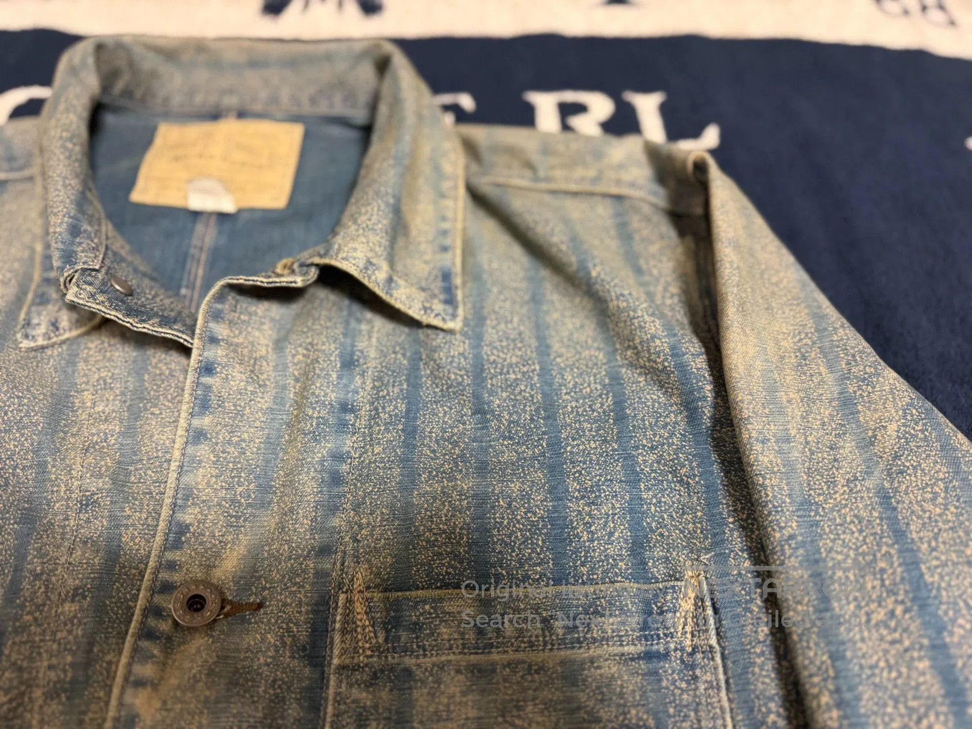 RRL Ralph Lauren RRL Wabash Stripe Engineer Jacket M. Size US M / EU 48-50 / 2 - 3 Thumbnail