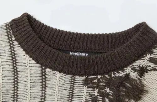 Japanese Brand × Vintage Streetwear Frayed Sweater Size US L / EU 52-54 / 3 - 3 Thumbnail