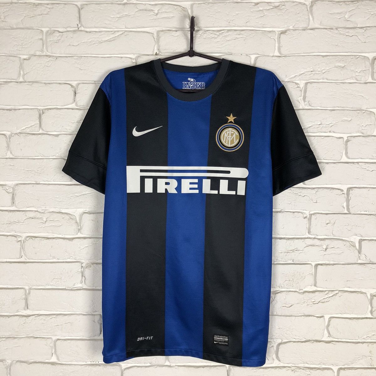 Nike Inter Internazionale Cassano 2012 2013 home soccer jersey Size US M / EU 48-50 / 2 - 7 Thumbnail