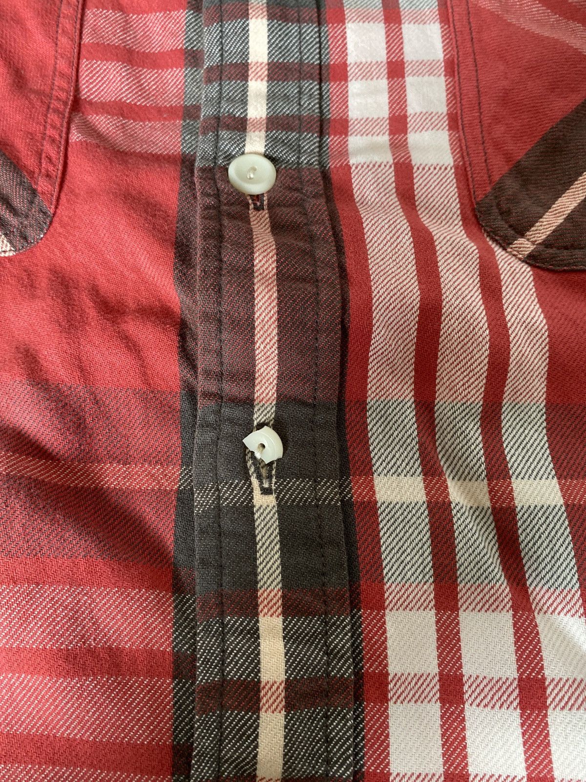 RRL Ralph Lauren RRL Thick Plaid Shirt Size US L / EU 52-54 / 3 - 3 Thumbnail