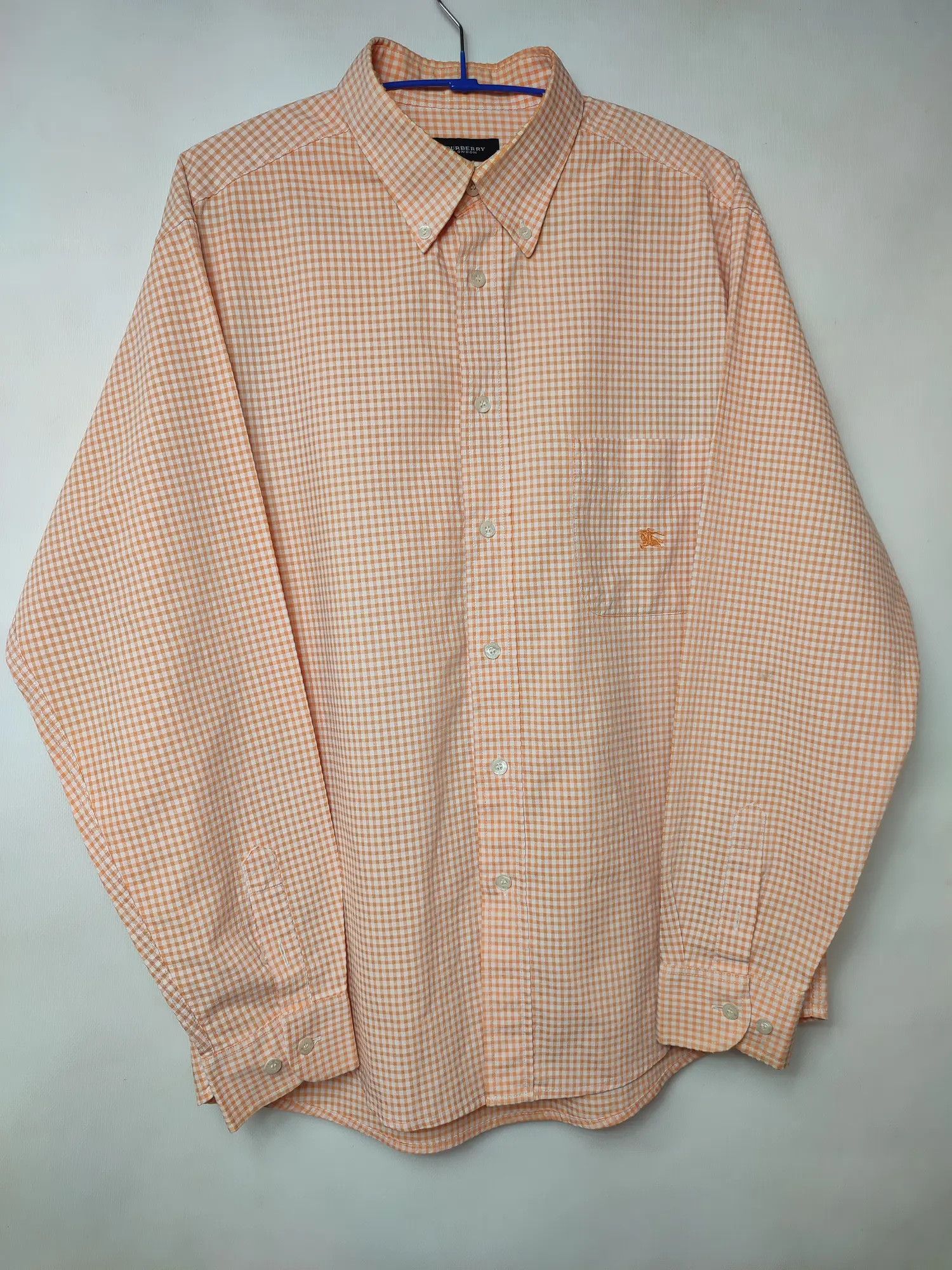 Burberry Burberry London peach shirt Size US L / EU 52-54 / 3 - 2 Thumbnail