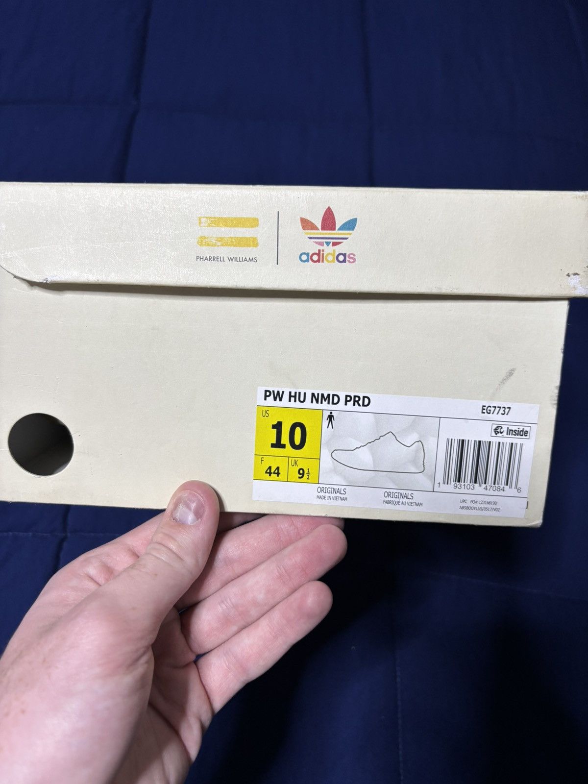Adidas Adidas Pharrell x NMD Human Race Now Is Her Time Size 10 Size US 10 / EU 43 - 9 Thumbnail