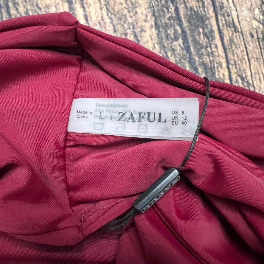 ZAFUL NWT Zaful Women's High Waisted Bikini Bottoms Size 8 Size L / US 10 / IT 46 - 2 Thumbnail