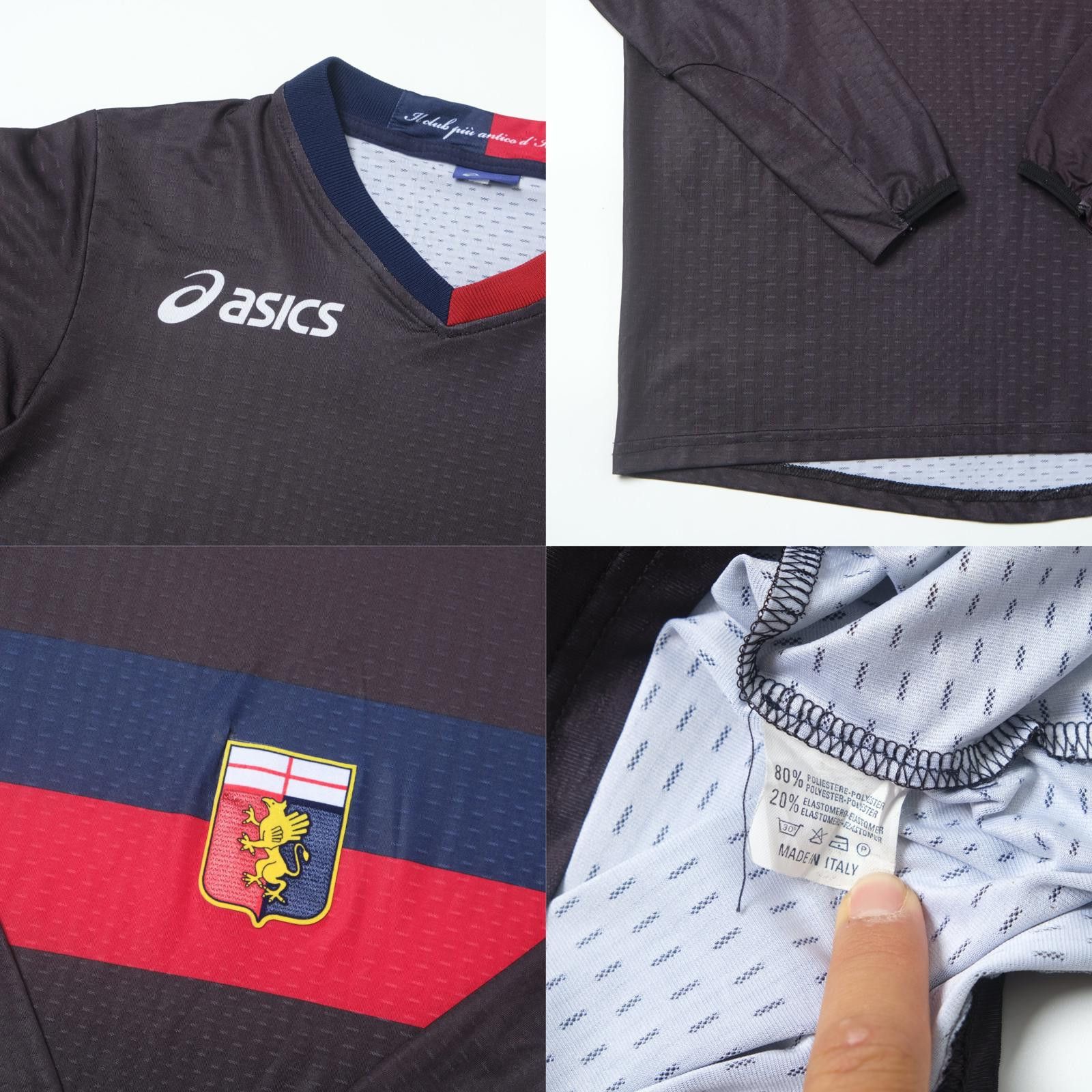 Asics 2010/11 Genoa Training Shirt Asics (S) Size US S / EU 44-46 / 1 - 5 Thumbnail