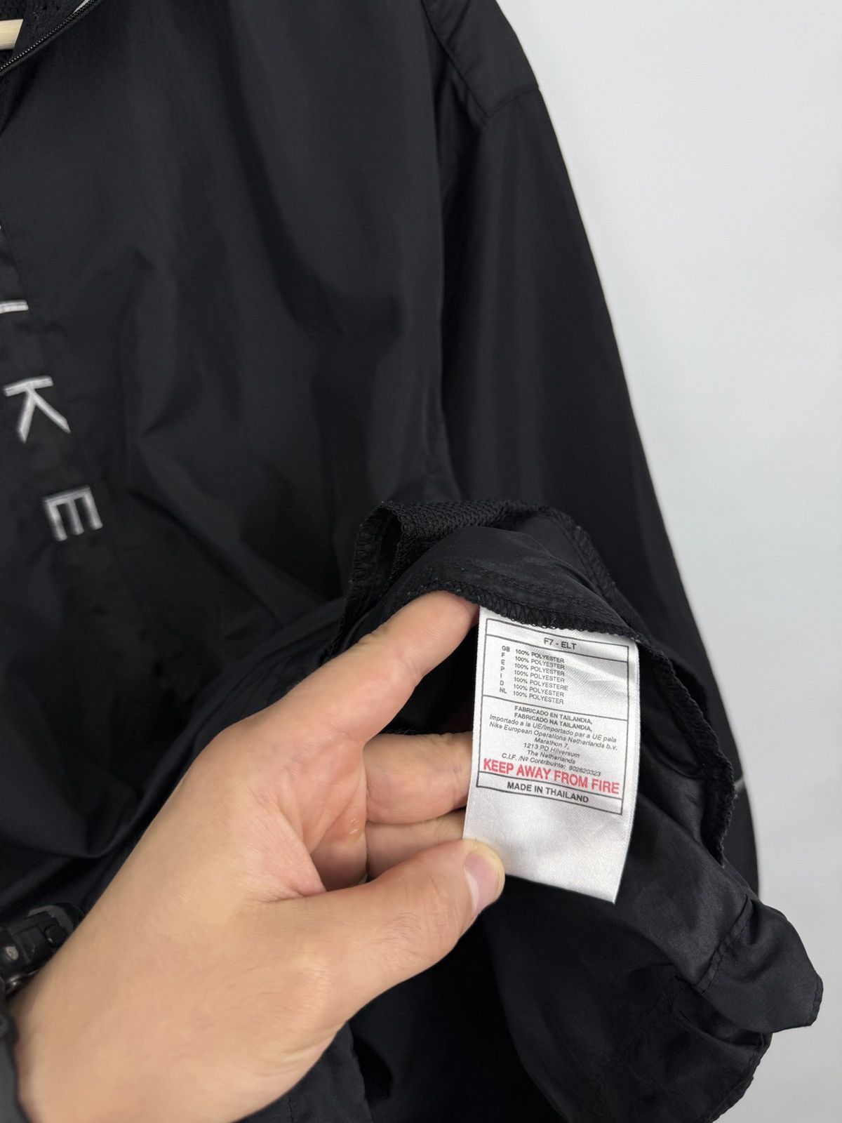 Nike 🇺🇸 Vintage 90s Nike Archival Windbreaker Anorak Jacket Retro Size US M / EU 48-50 / 2 - 11 Thumbnail