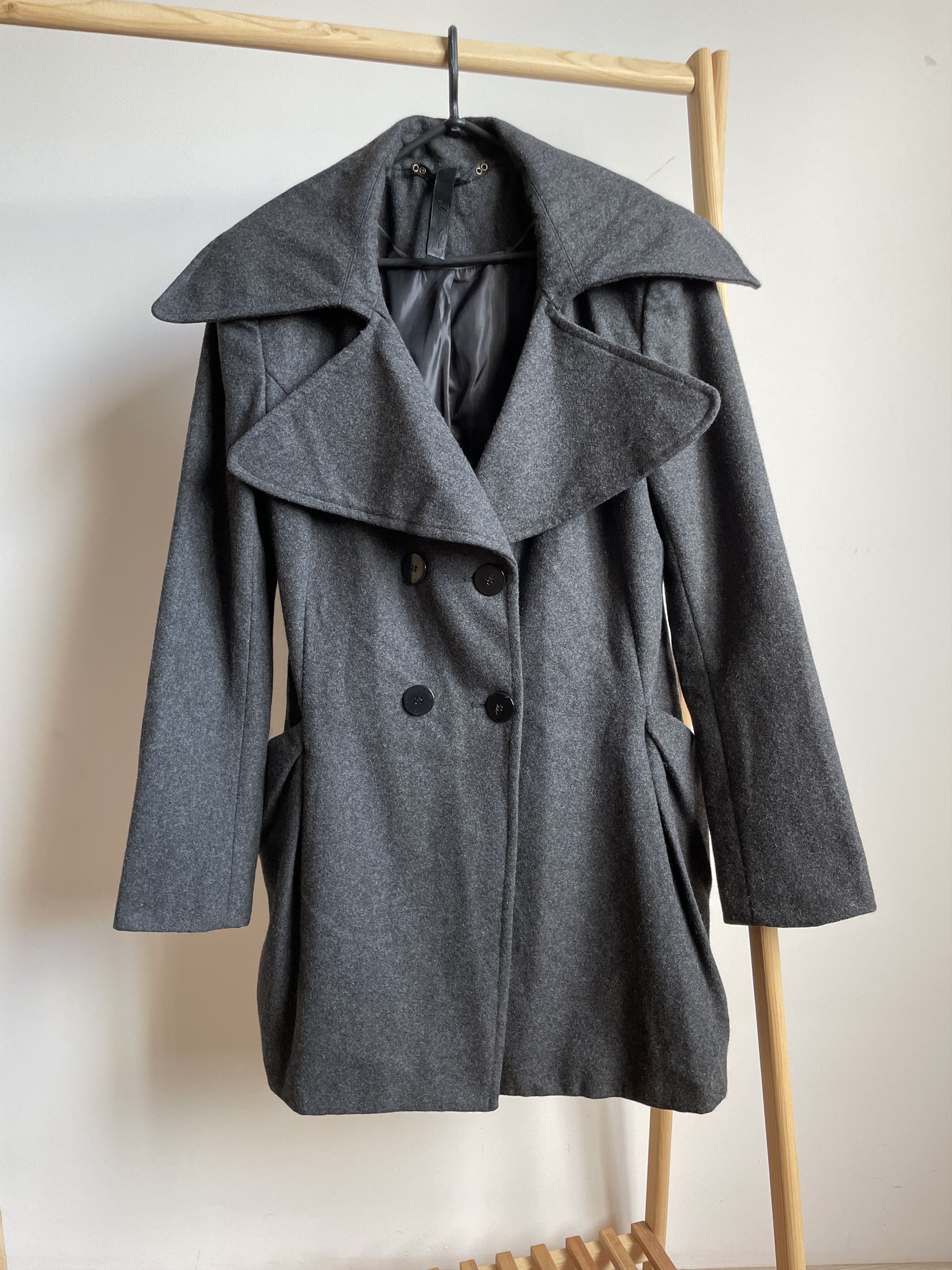 Gestuz Gestuz G-AIMI Oversized Lapels Double Breasted Womens Coat Size XS / US 0-2 / IT 36-38 - 1 Thumbnail