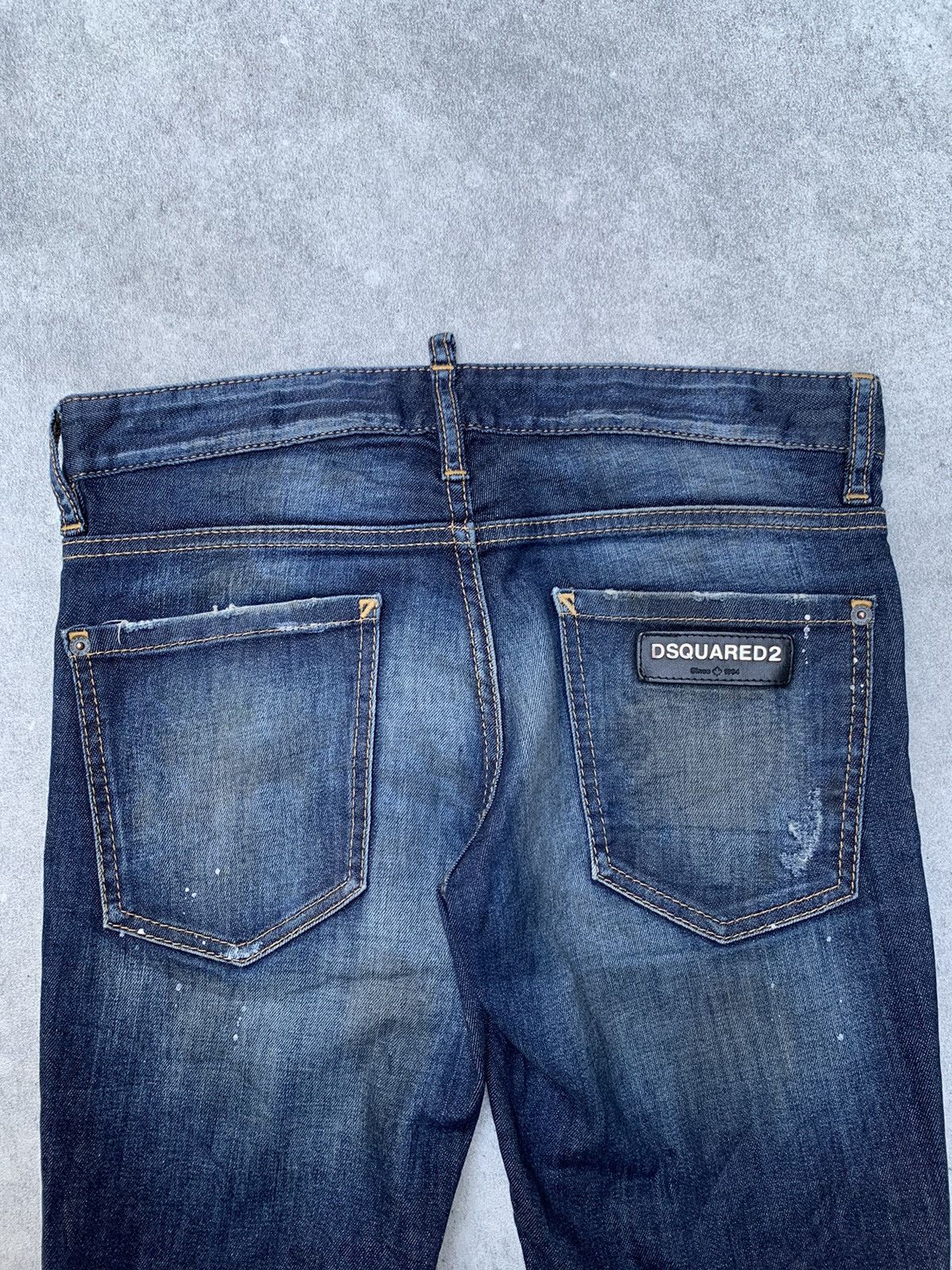 Dsquared2 DSQUARED2 Distressed Skiny Jeans S74LA0865 Size US 31 - 4 Thumbnail