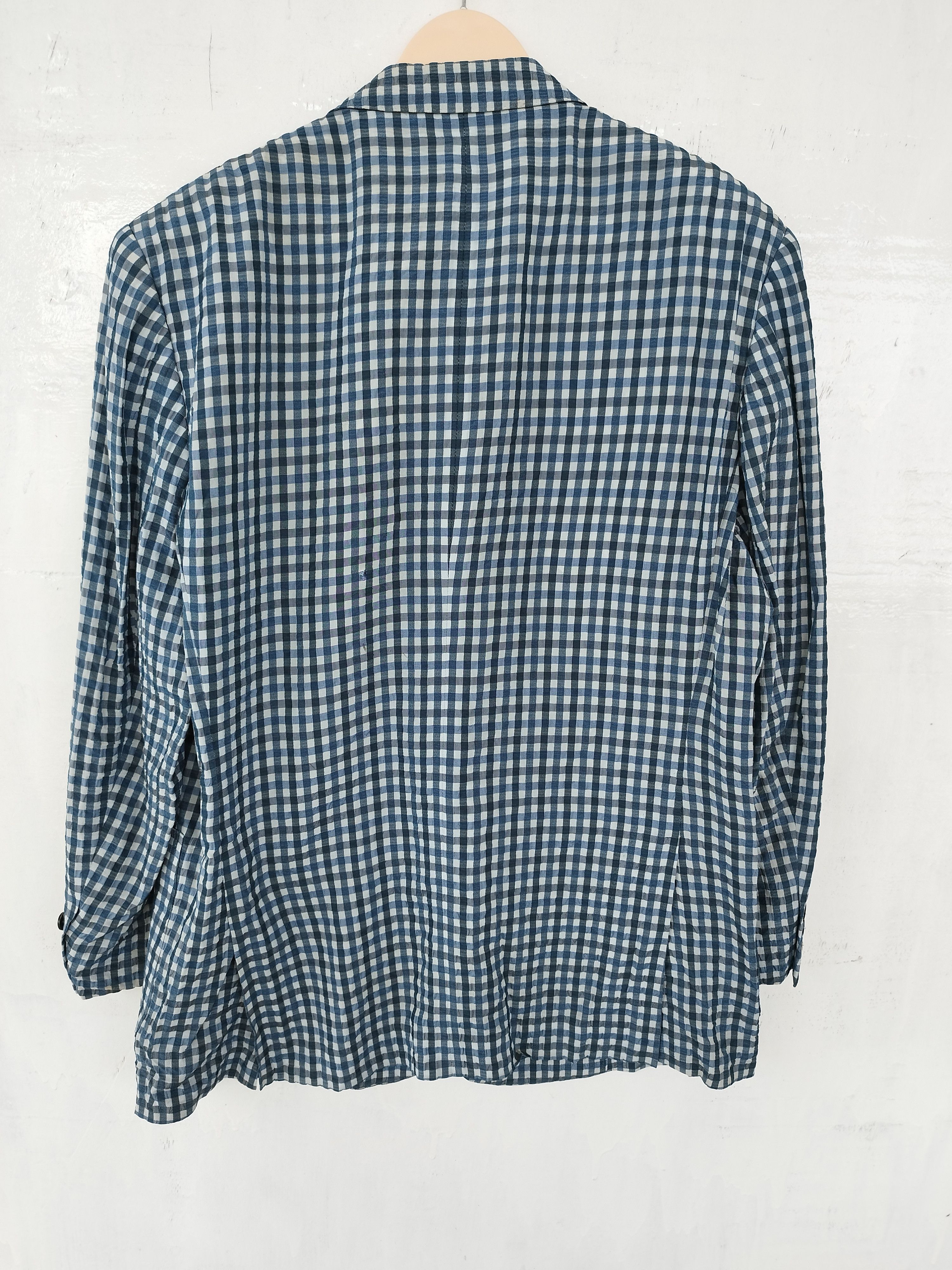 Lanvin Lanvin Paris plaid silk jacket Size US XL / EU 56 / 4 - 3 Thumbnail