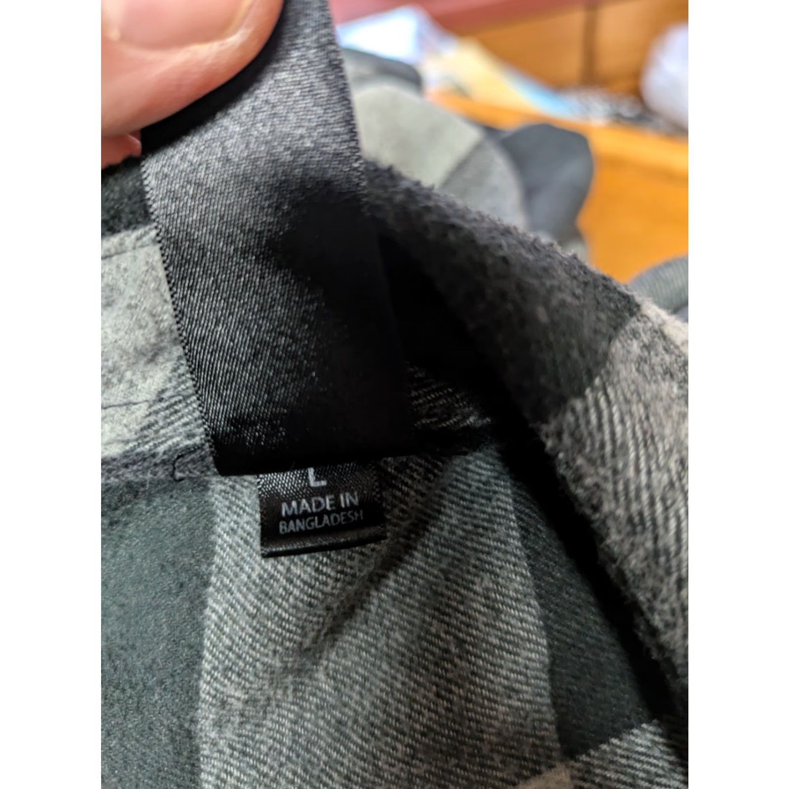 Burnside VINTAGE Burnside Shirt Button-Up Flannel Long Sleeve Men L Gray Cotton Blend Casual Beer Theme 80% Cotton 20% Polyester Burnside - wait, correction Size US L / EU 52-54 / 3 - 6 Thumbnail