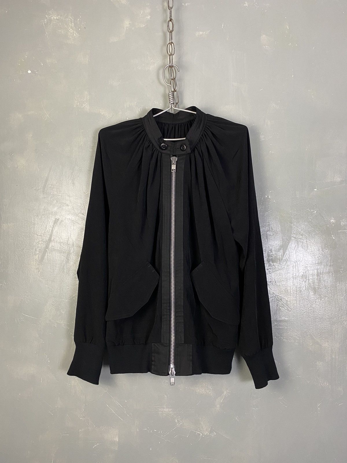 Yohji Yamamoto Yohji Yamamoto Regulation Bomber Jacket Size L / US 10 / IT 46 - 1 Thumbnail