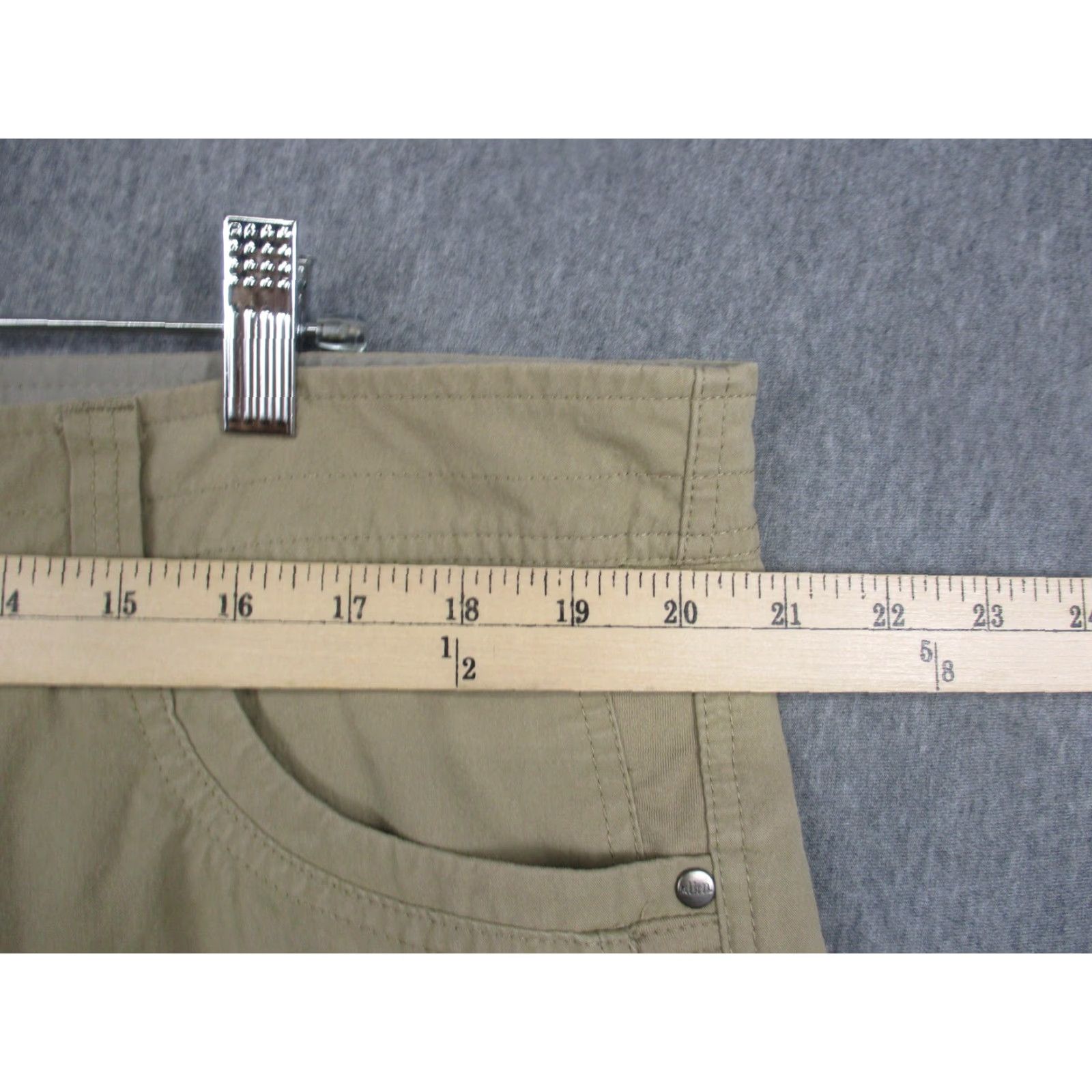 Vintage Kühl Radikl Pants Mens 40x30 Khaki Hiking Outdoor Stretch Nylon Blend Casual Shirt? Size US 40 / EU 56 - 4 Thumbnail