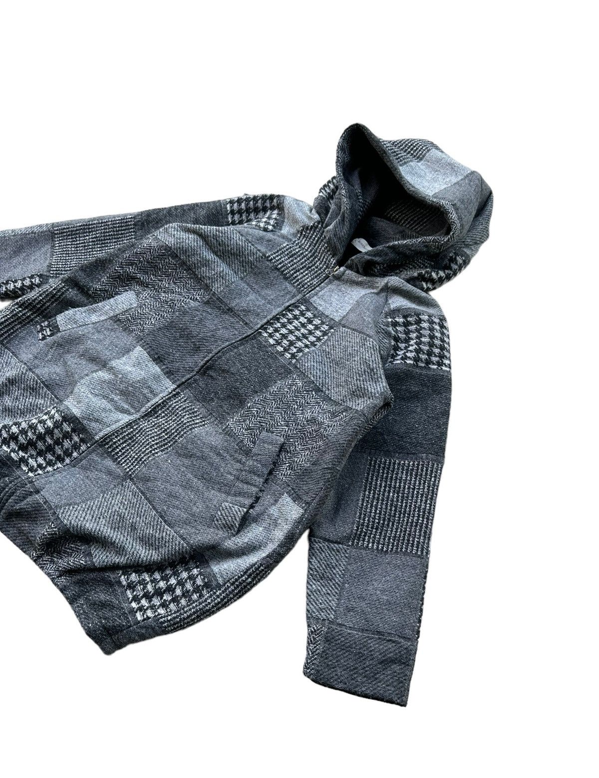 Japanese Brand Rosemint patchwork jacket hoodie Size US M / EU 48-50 / 2 - 3 Thumbnail